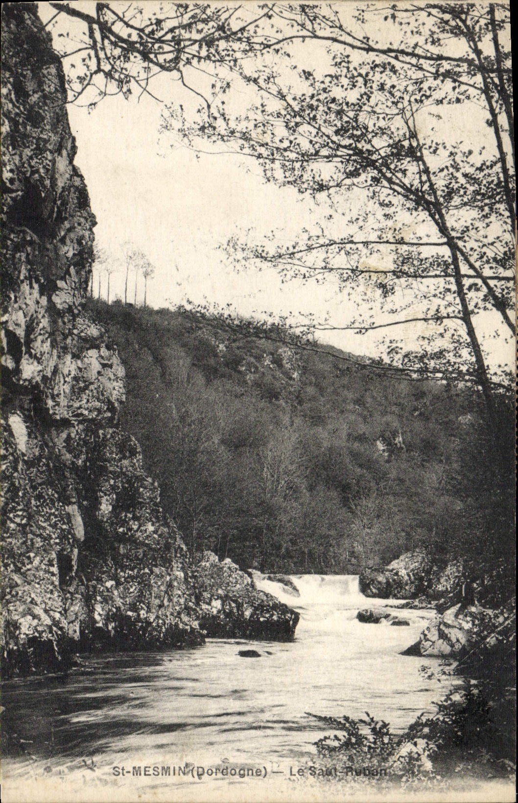 CPA St Mesmin Le Saut Ruban