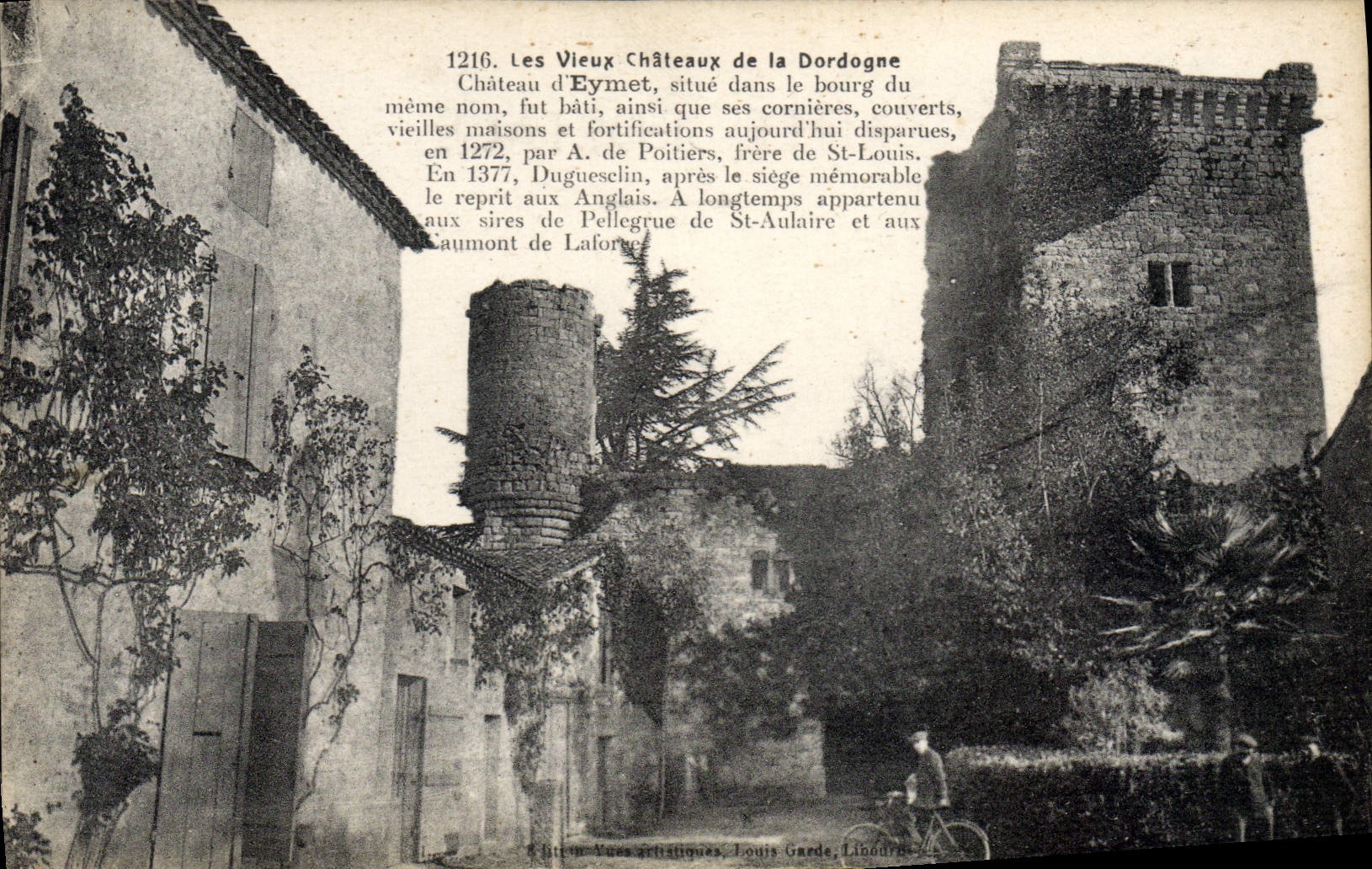 CPA Les Vieux Chateaux De La Dordogne Chateau D'Eymet