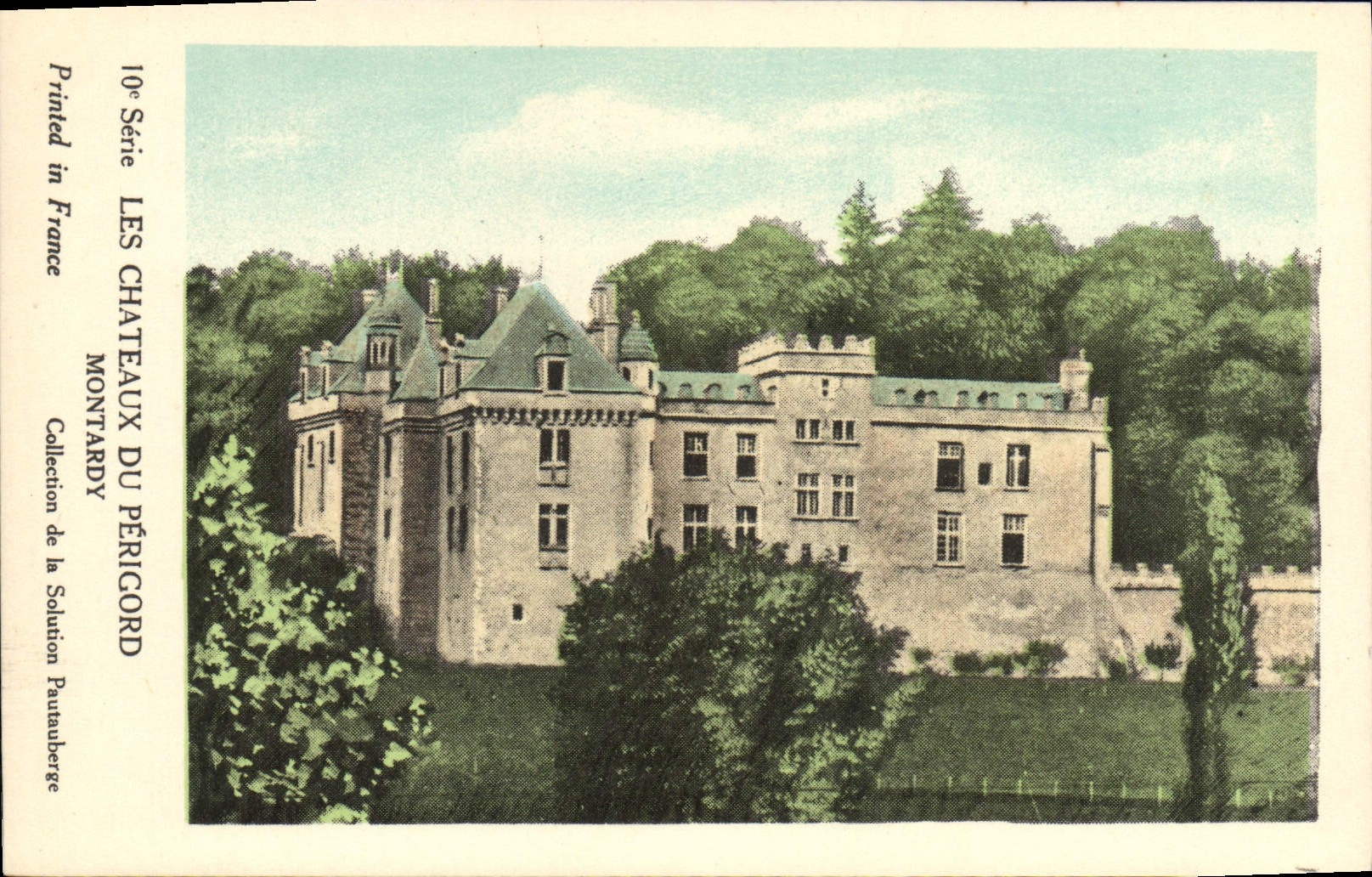 CPA Les Chateaux Du Perigord Montardy