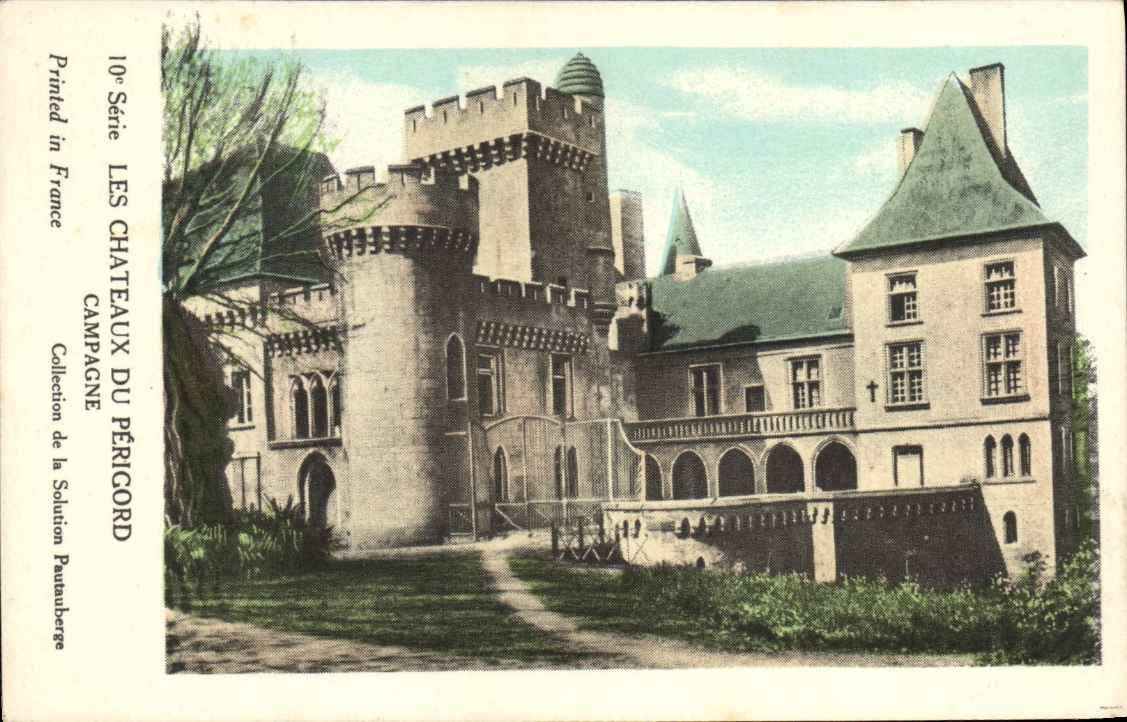 CPA Les Chateaux Du Perigord Campagne