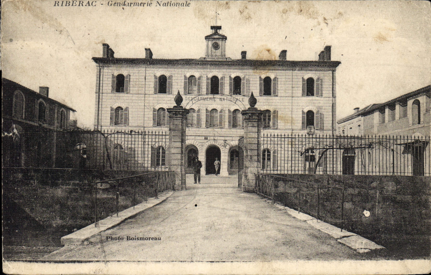 CPA Riberac Gendarmerie Nationale
