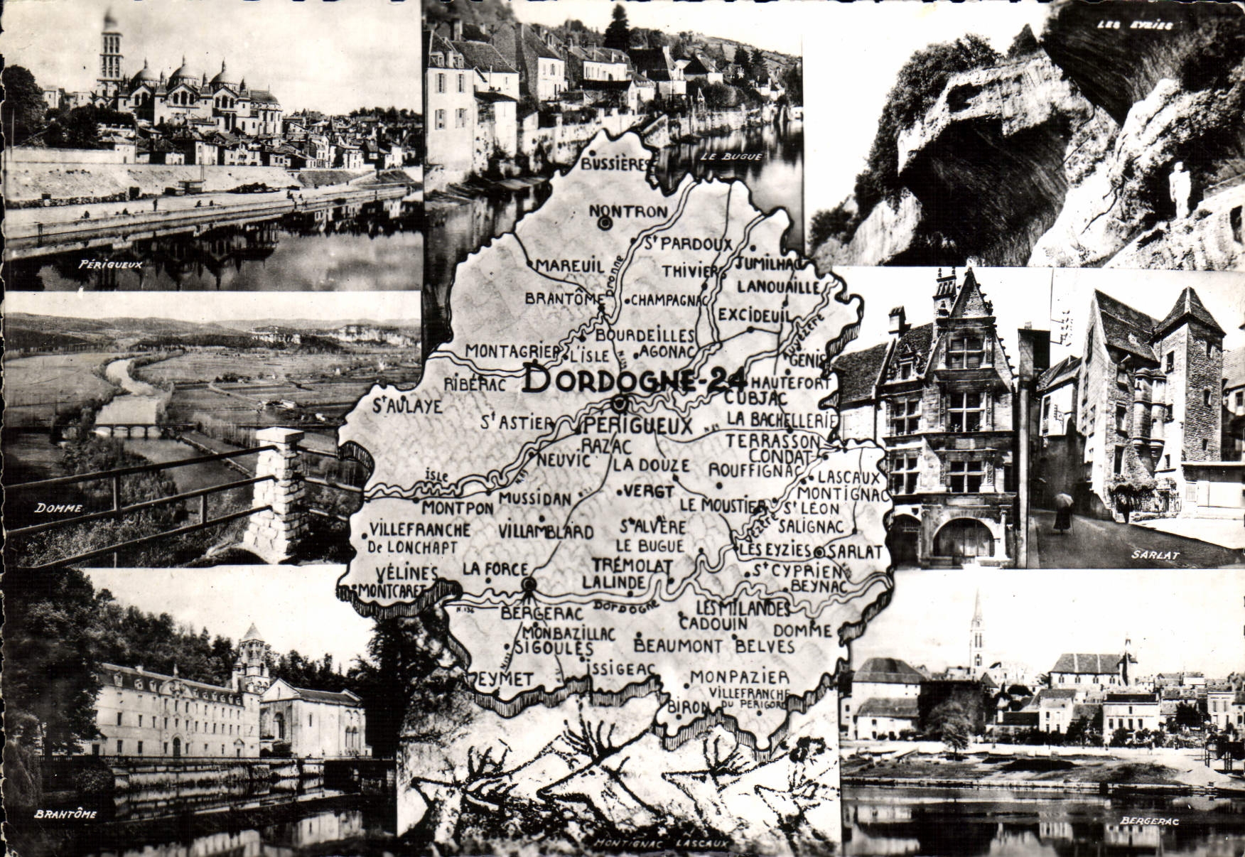 CPSM La Dordogne Touristique