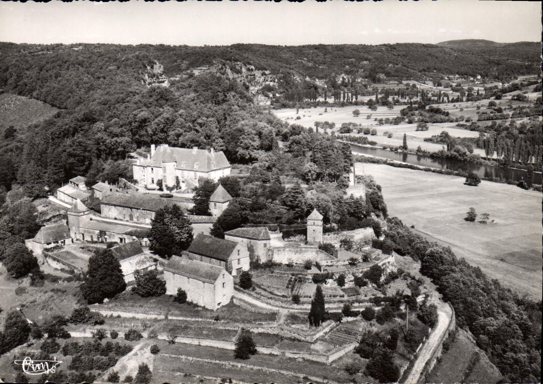 CPSM La Roque Gageauc Chateau De Marqueyssac