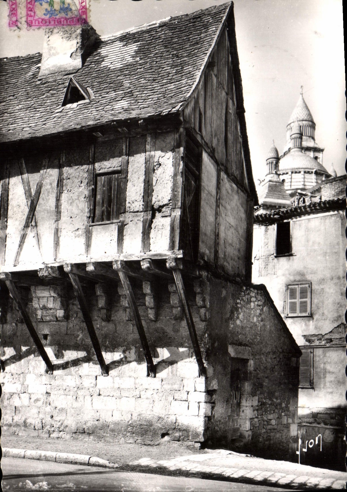 CPSM Perigueux Vieux Moulin Du Moyen Age