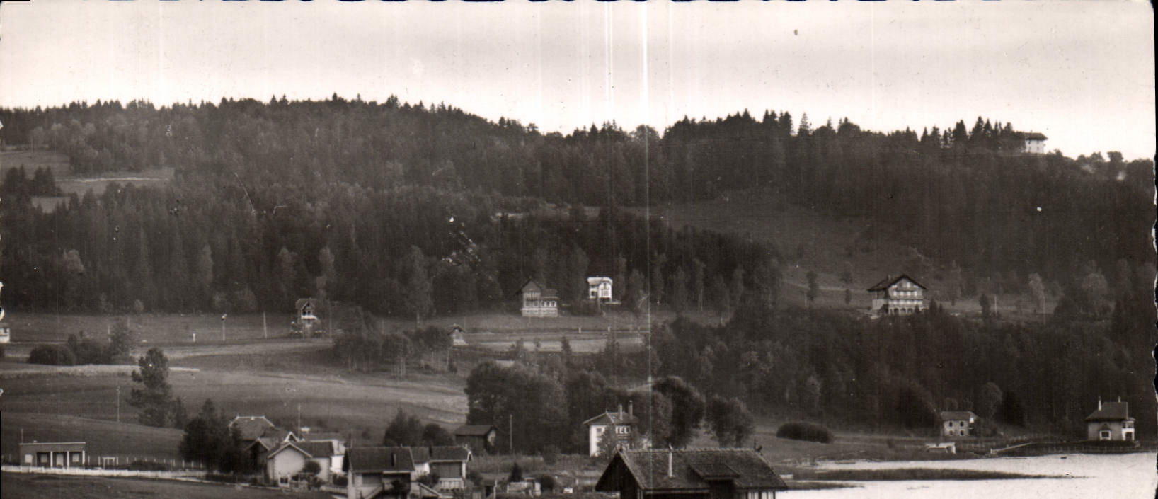 CPA Lac St Point Chaon Les Villas Et Le Lac