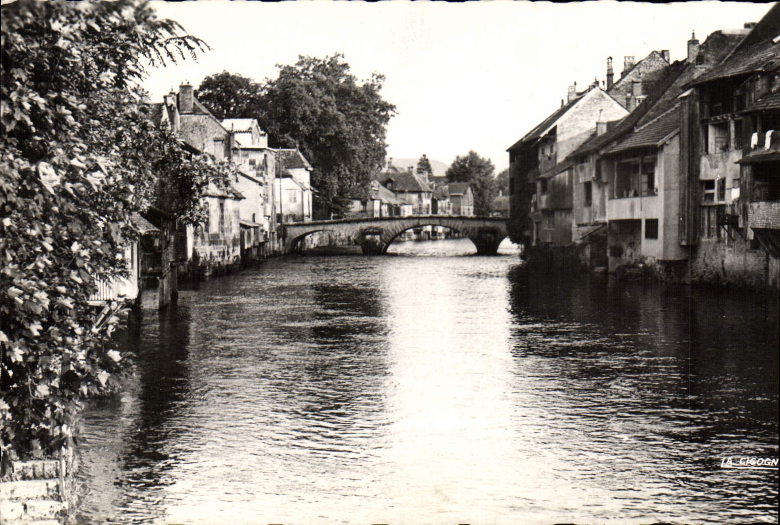 CPA Ornans Bords De La Loue