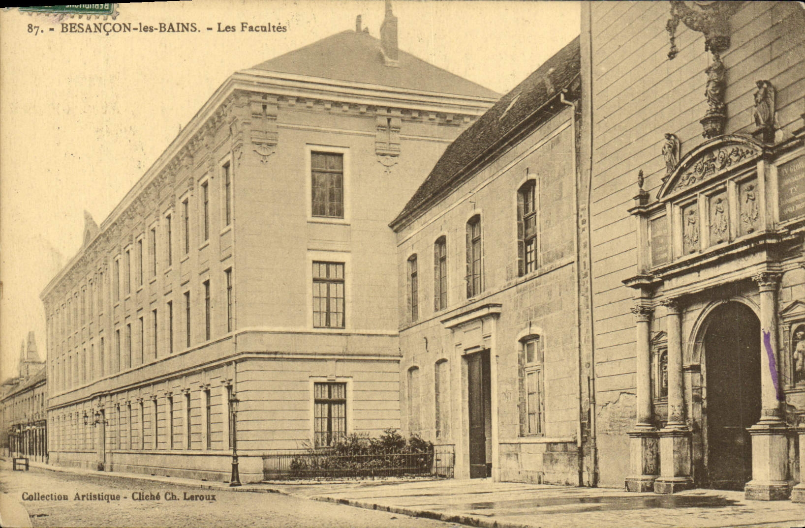 CPA Besancon Les Bains Les Facultes