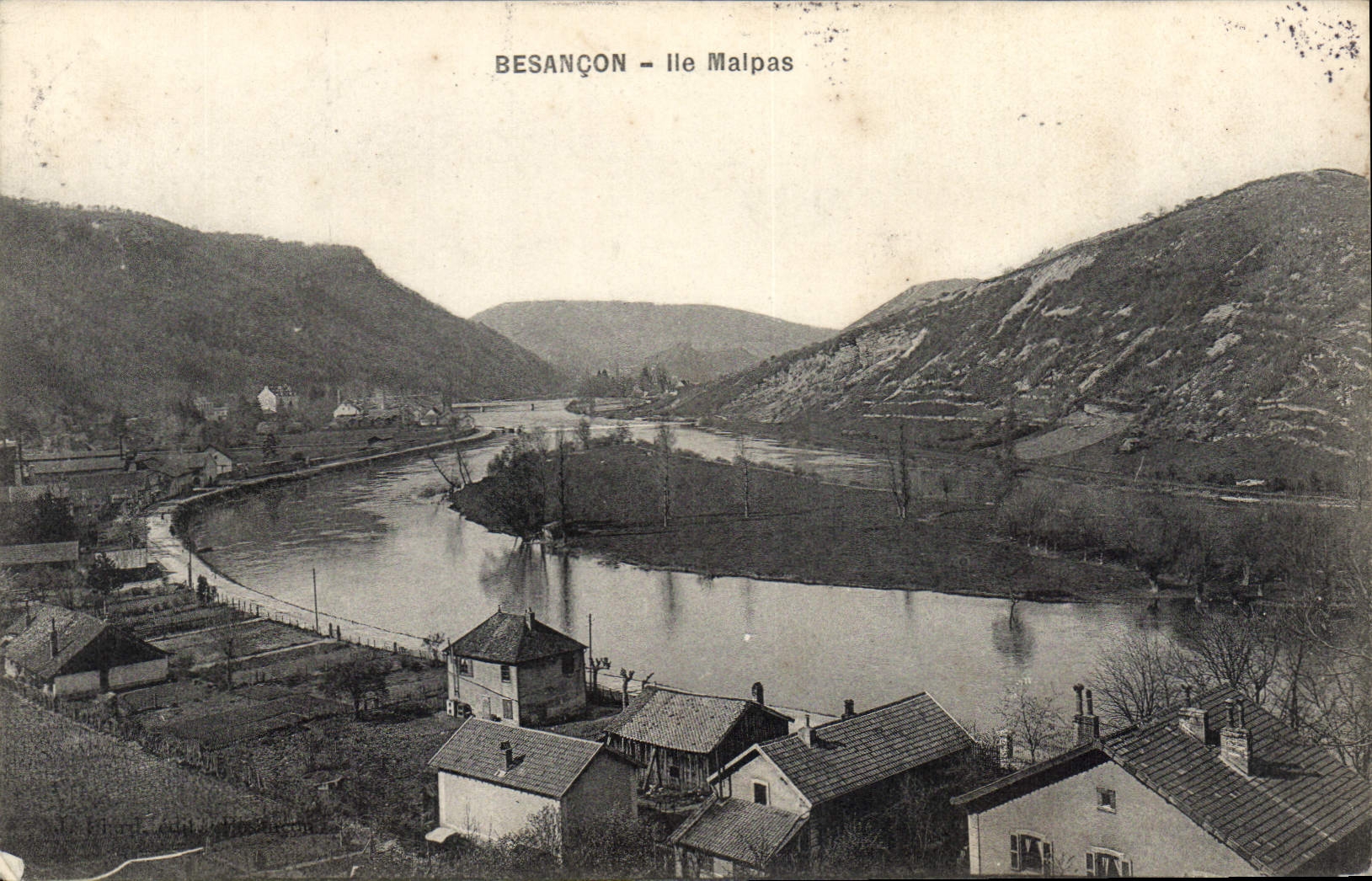 CPA Besancon Ile Malpas
