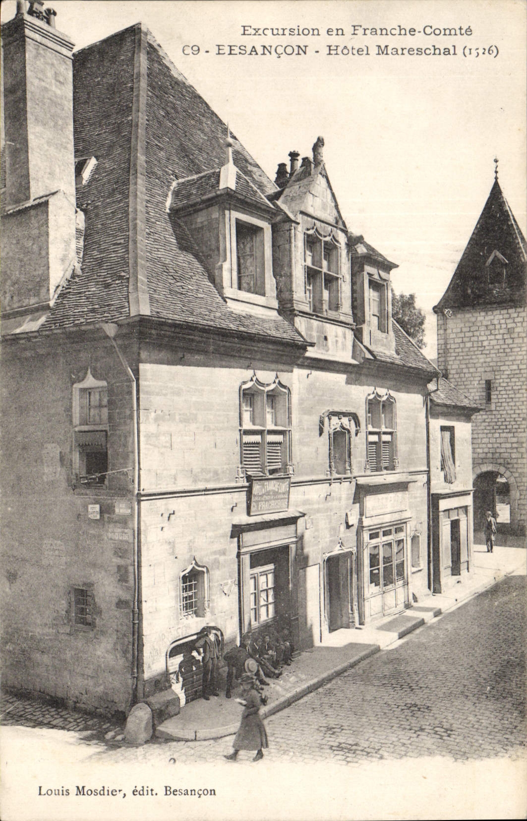CPA Besancon Hotel Mareschal