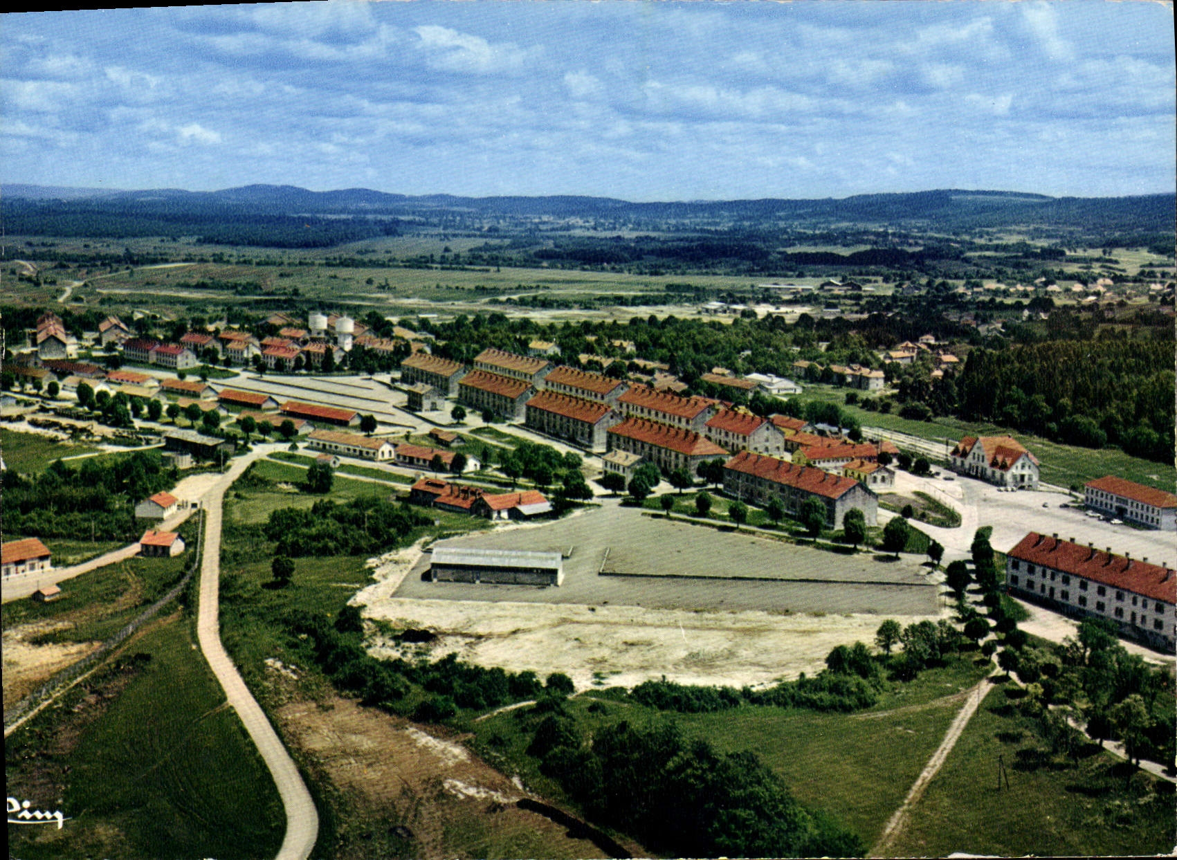 CPSM Camp Militalre Du Valdahon Vue Generale