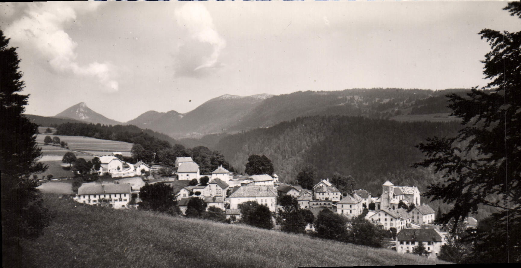CPSM Jougne Vue Generale
