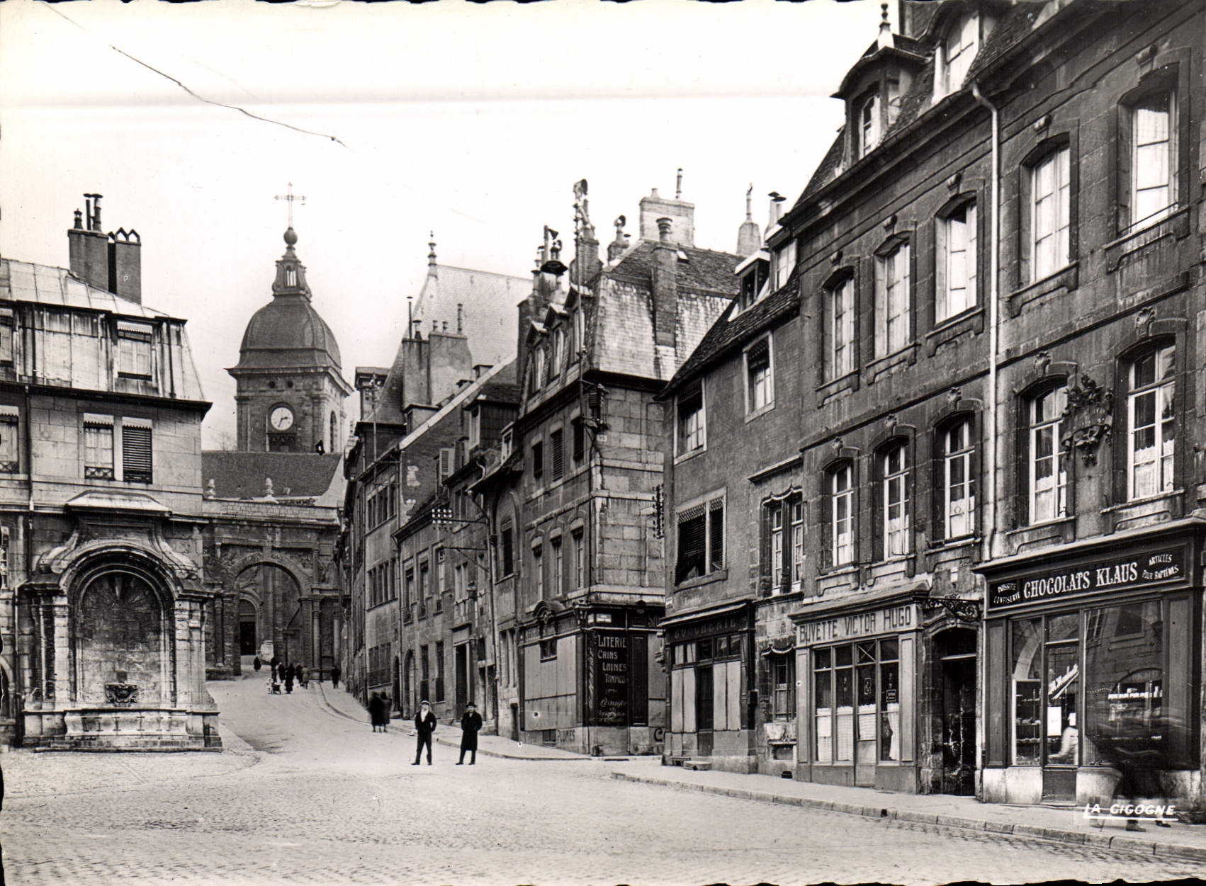 CPSM Besancon Les Bains Fontaine saint Quentin