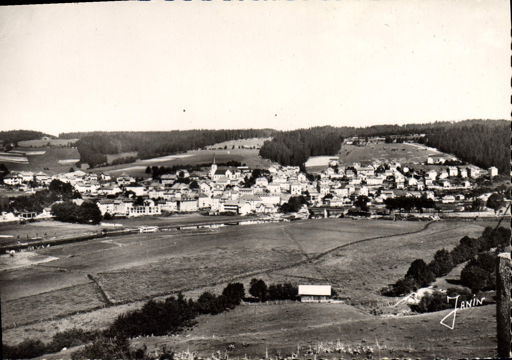 CPSM Lac Ou Villers Vue Generale