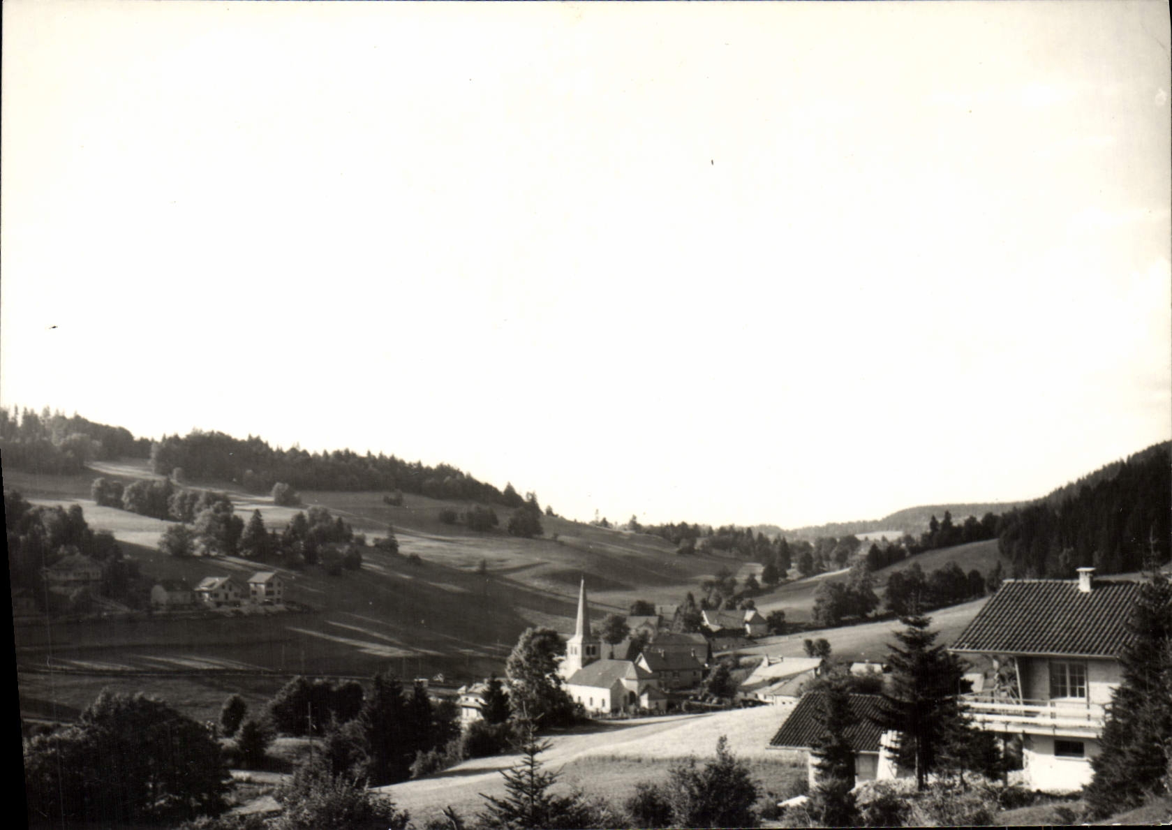 CPSM Paysage Du Haut Doubs Les Hopitaux Neufs