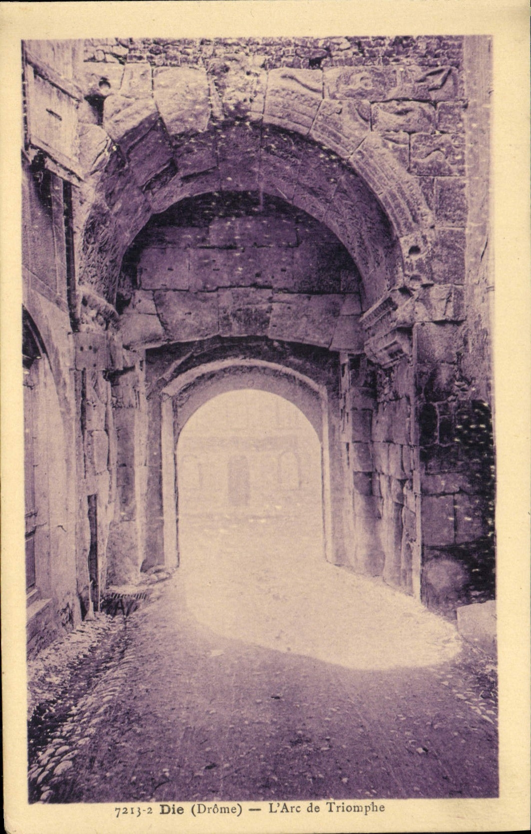 CPA Die L'Arc De Triomphe