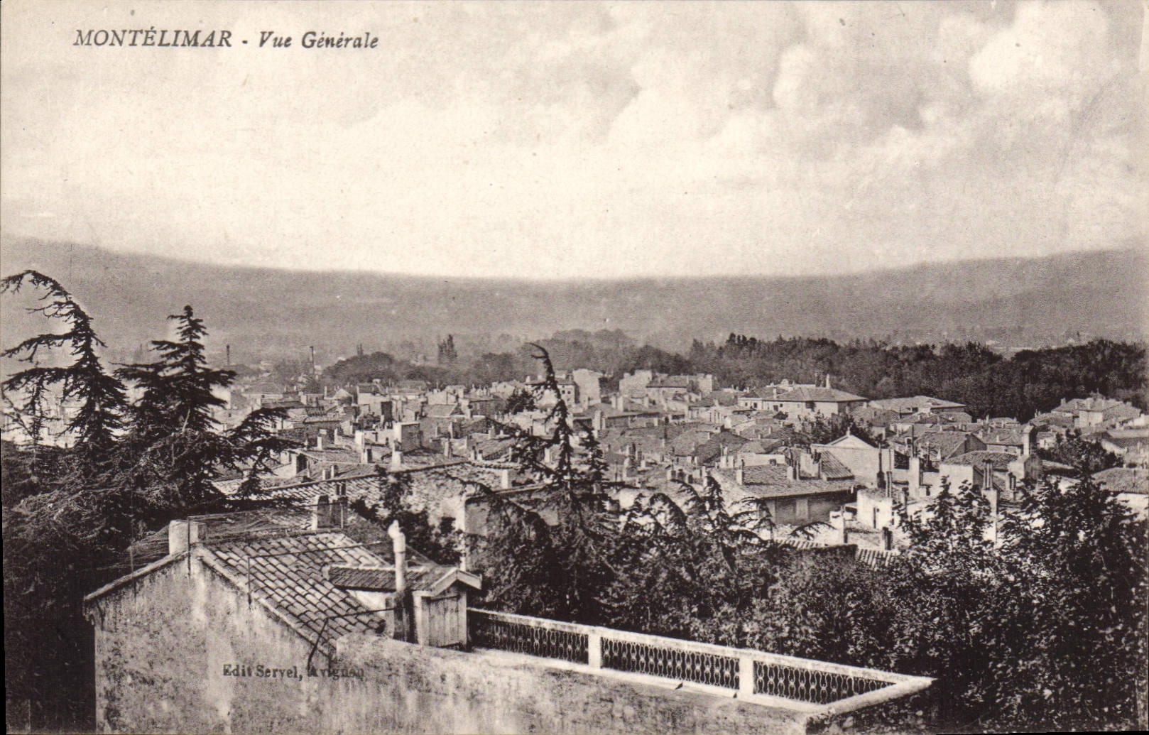 CPA Montelimar Vue Generale