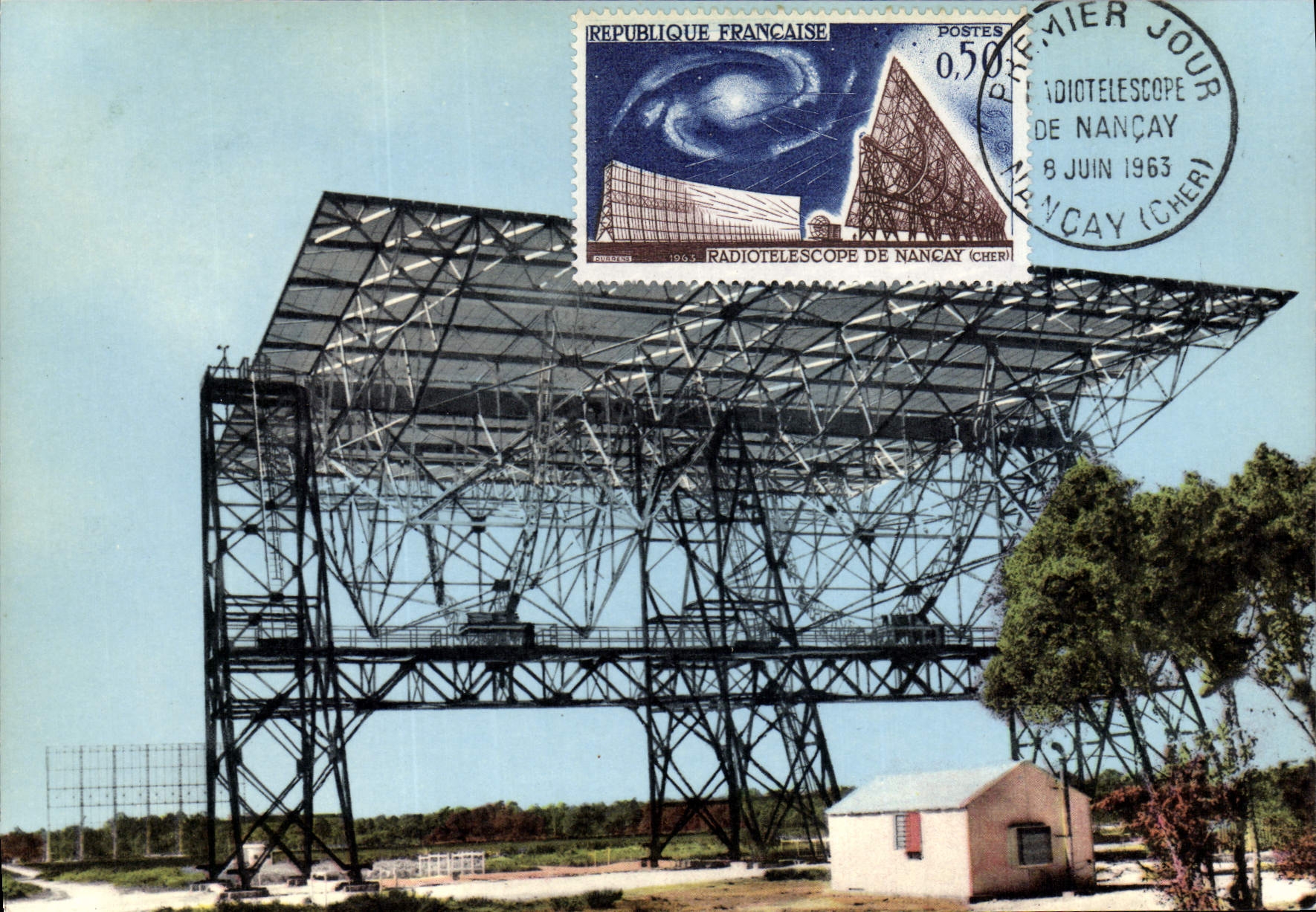 CPSM Nancay Le Radiotelescope