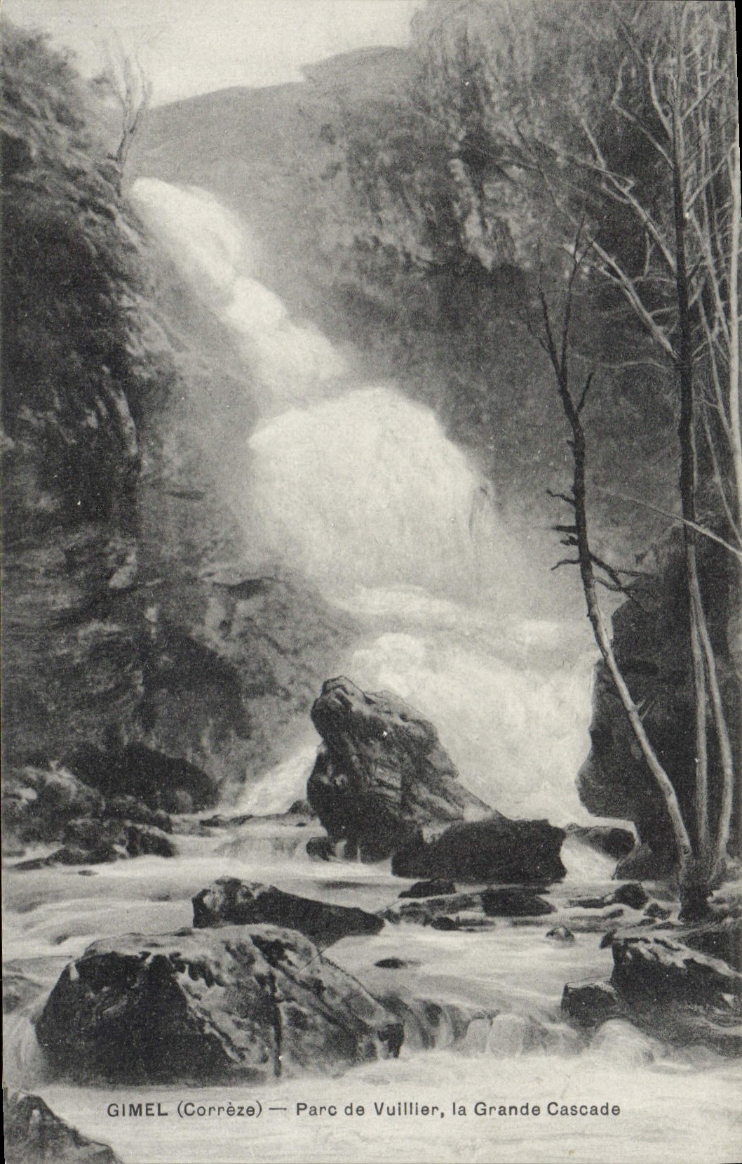 CPA Gimel Parc Vuillier La Grande Cascade