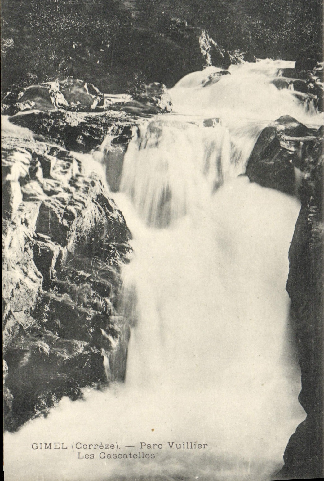 CPA Gimel Parc Vuillier Les Cascateiles