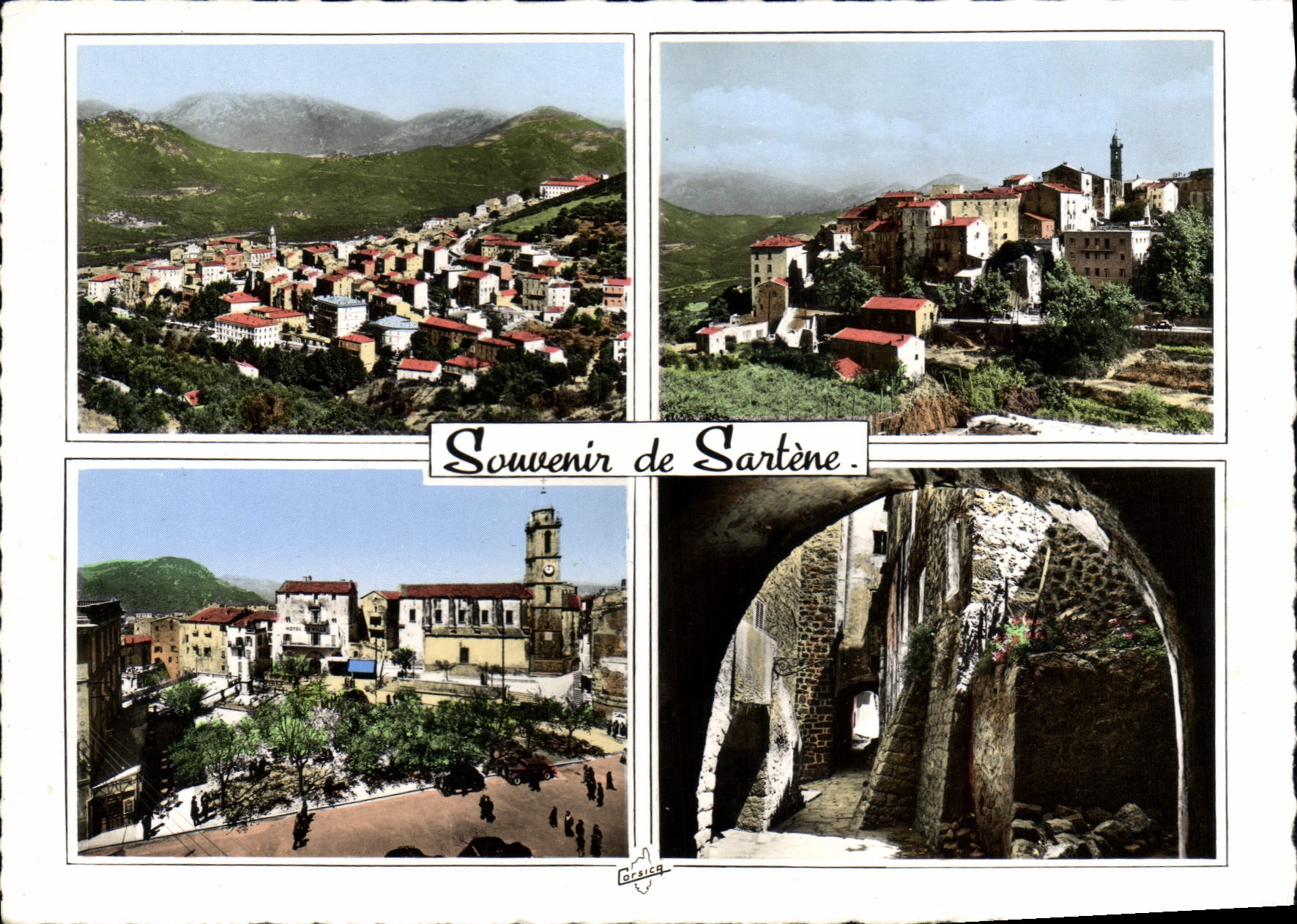 CPSM La Corse Ile De Beaute Sartene