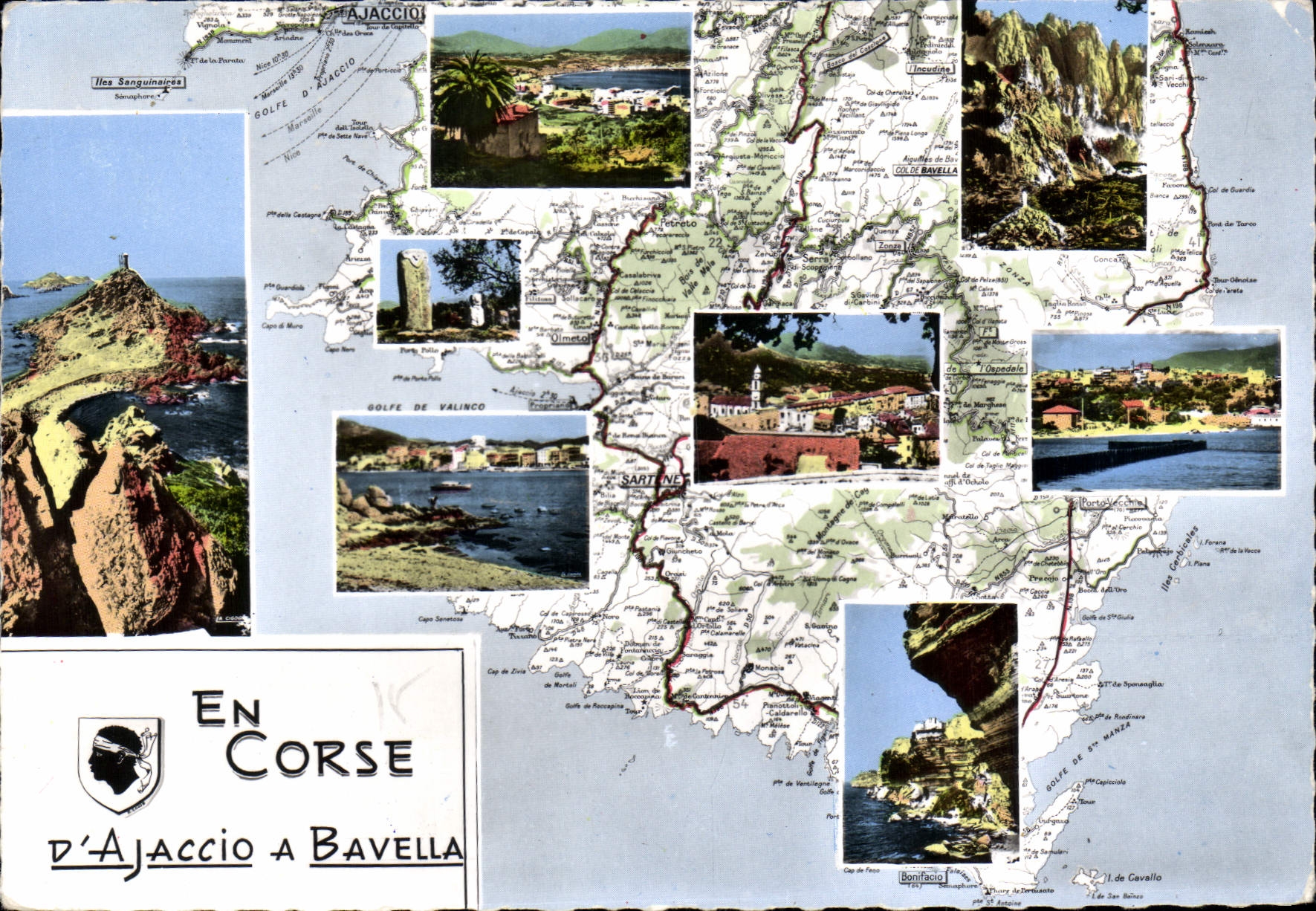 CPSM La Corse D'Ajaccio A Bavella