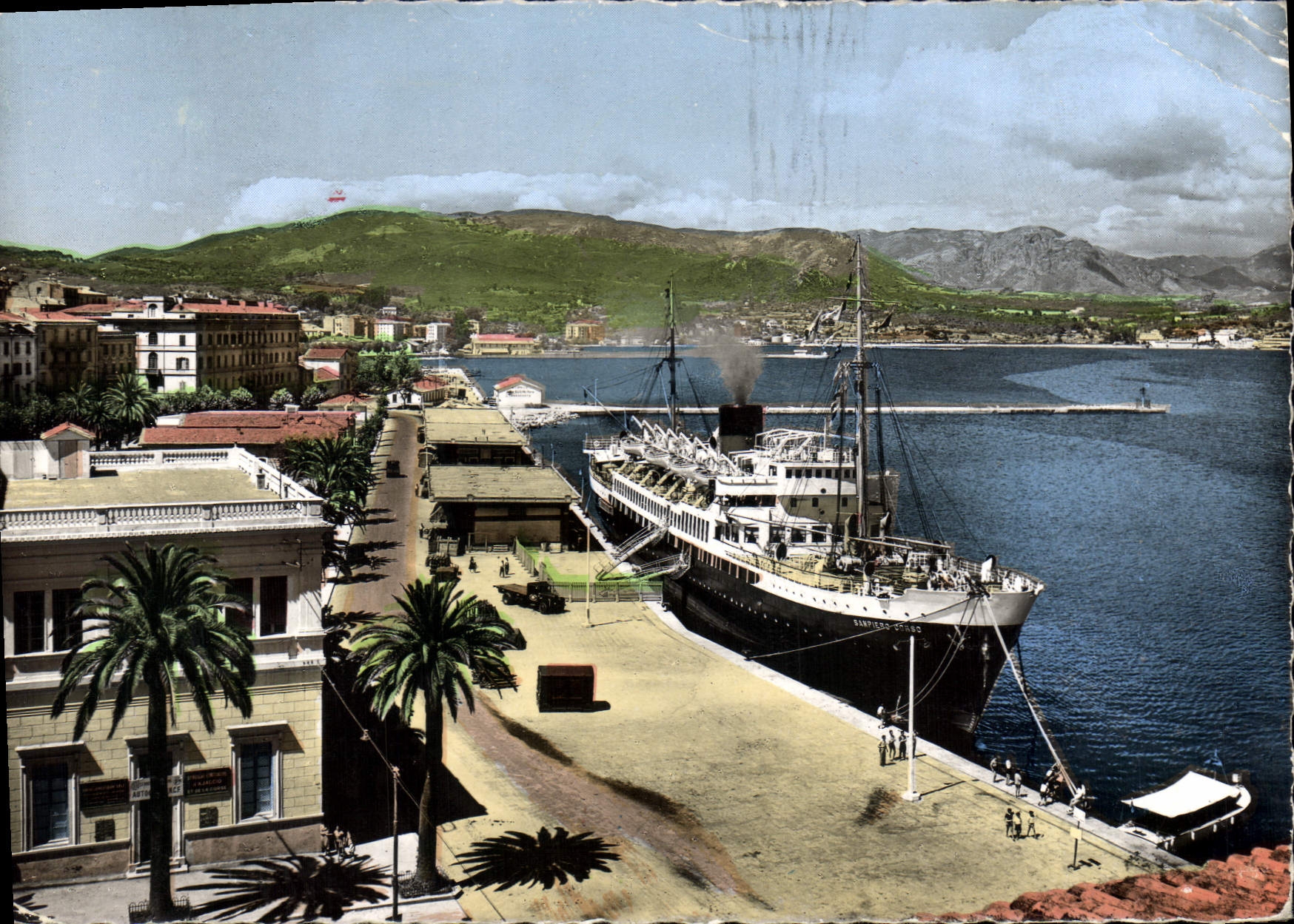 CPSM Ajaccio Les Quais
