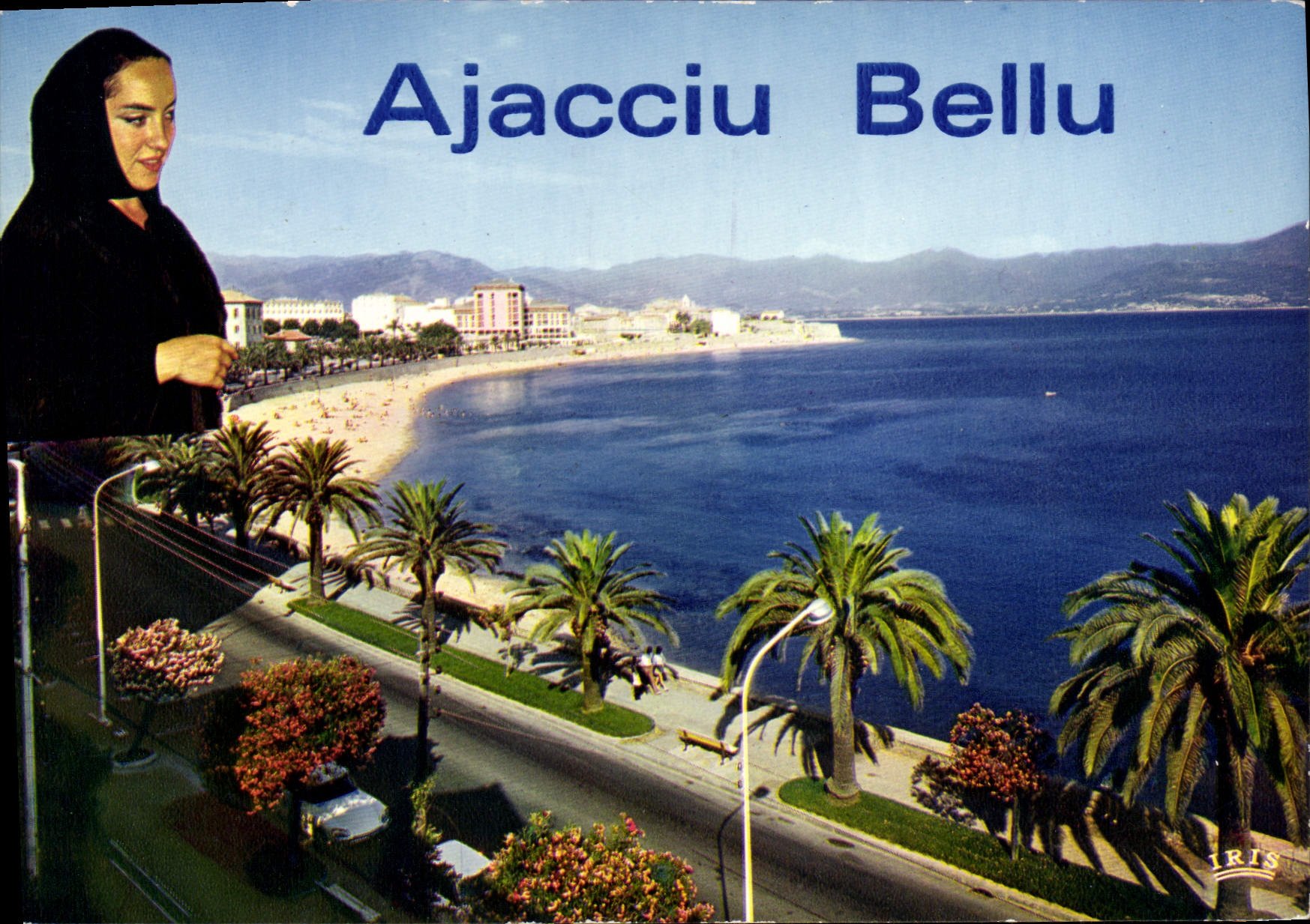 CPSM Ajaccio Le Boulevard Lantivy Avec Ses Palmiers