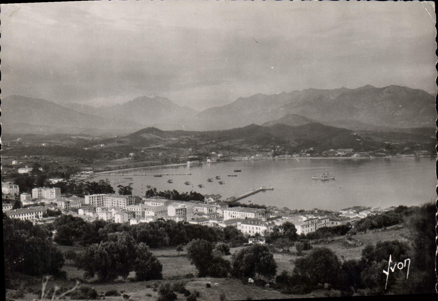 CPSM Ajaccio Vue Generale De I'Hydrostation