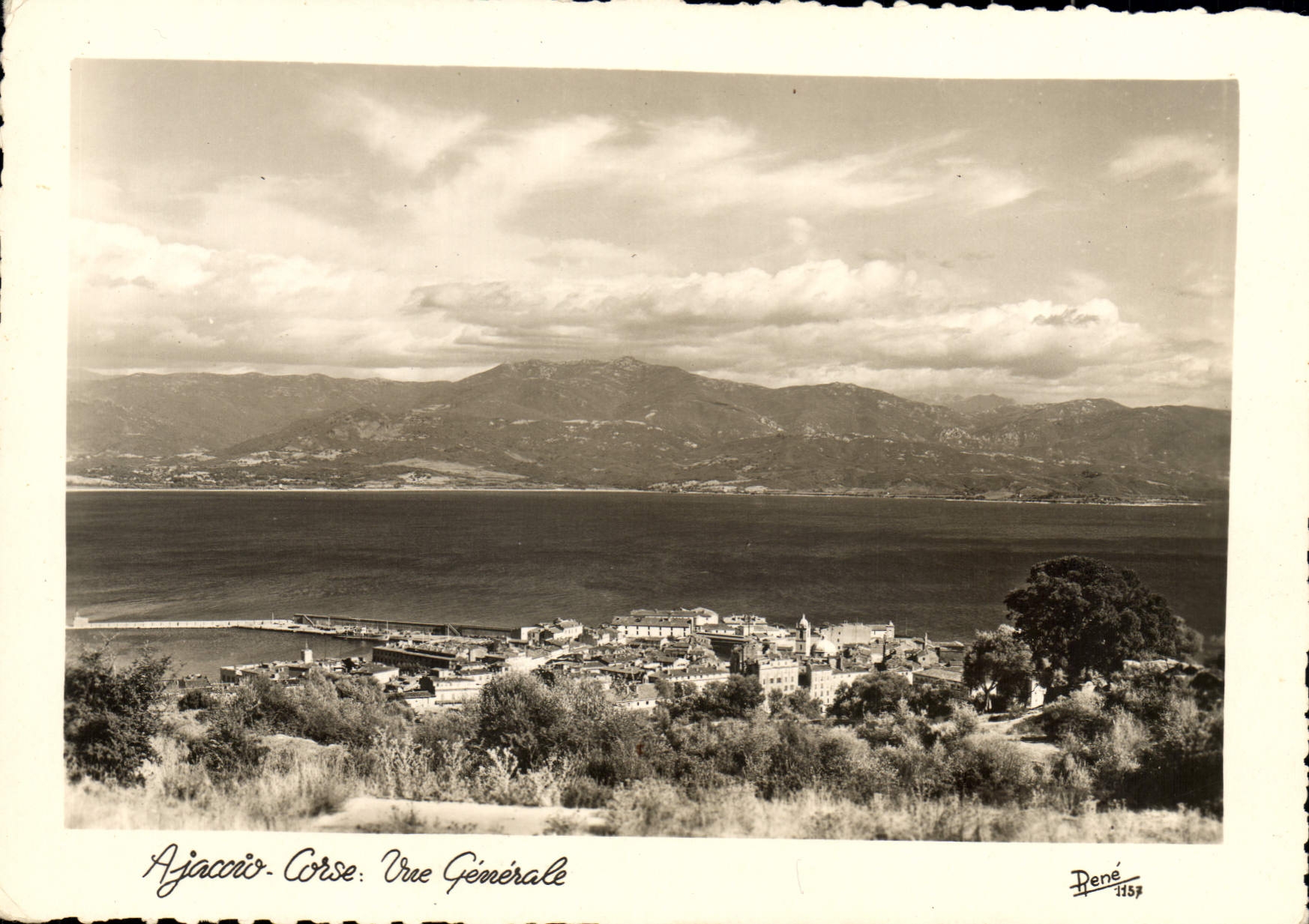 CPSM Ajaccio Corse Vue Generale