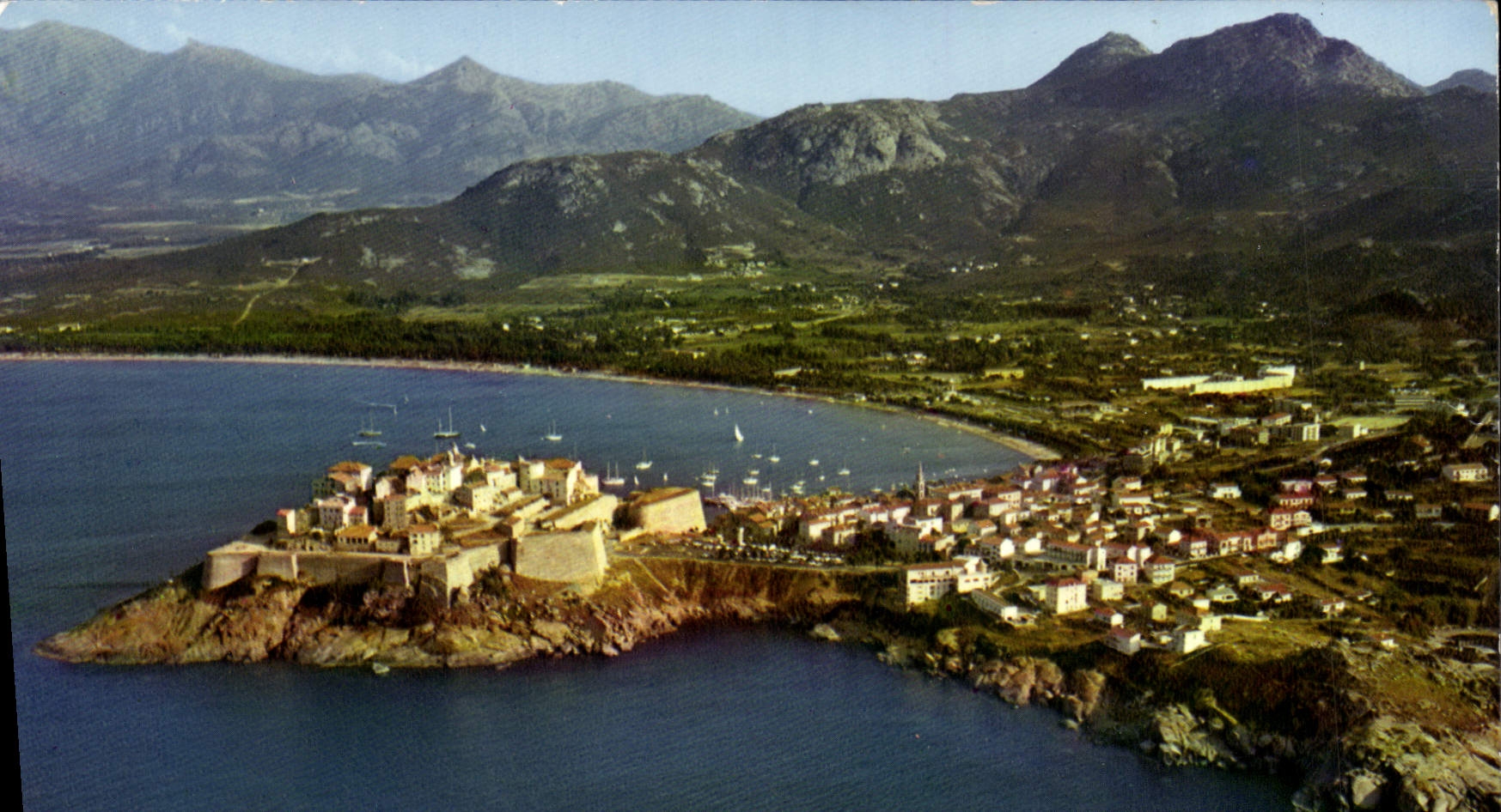 CPSM Calvi Vue Generale De La Ville Et De la Citadelle