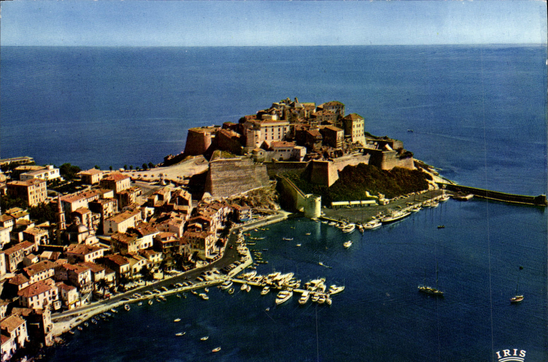 CPSM Calvi Vue Partielle De la Ville La Marine Et La Citadelle
