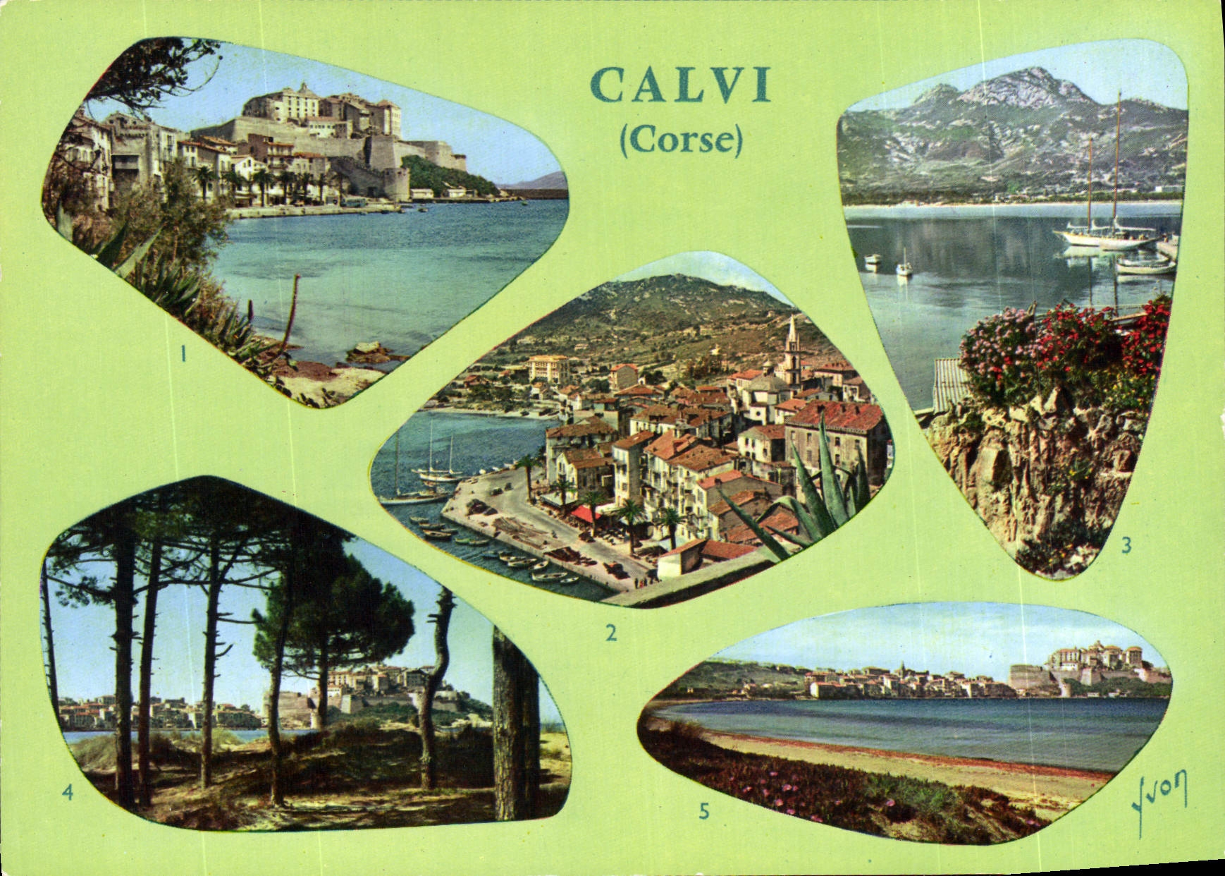 CPSM Calvi La Marine Et La Citadelle