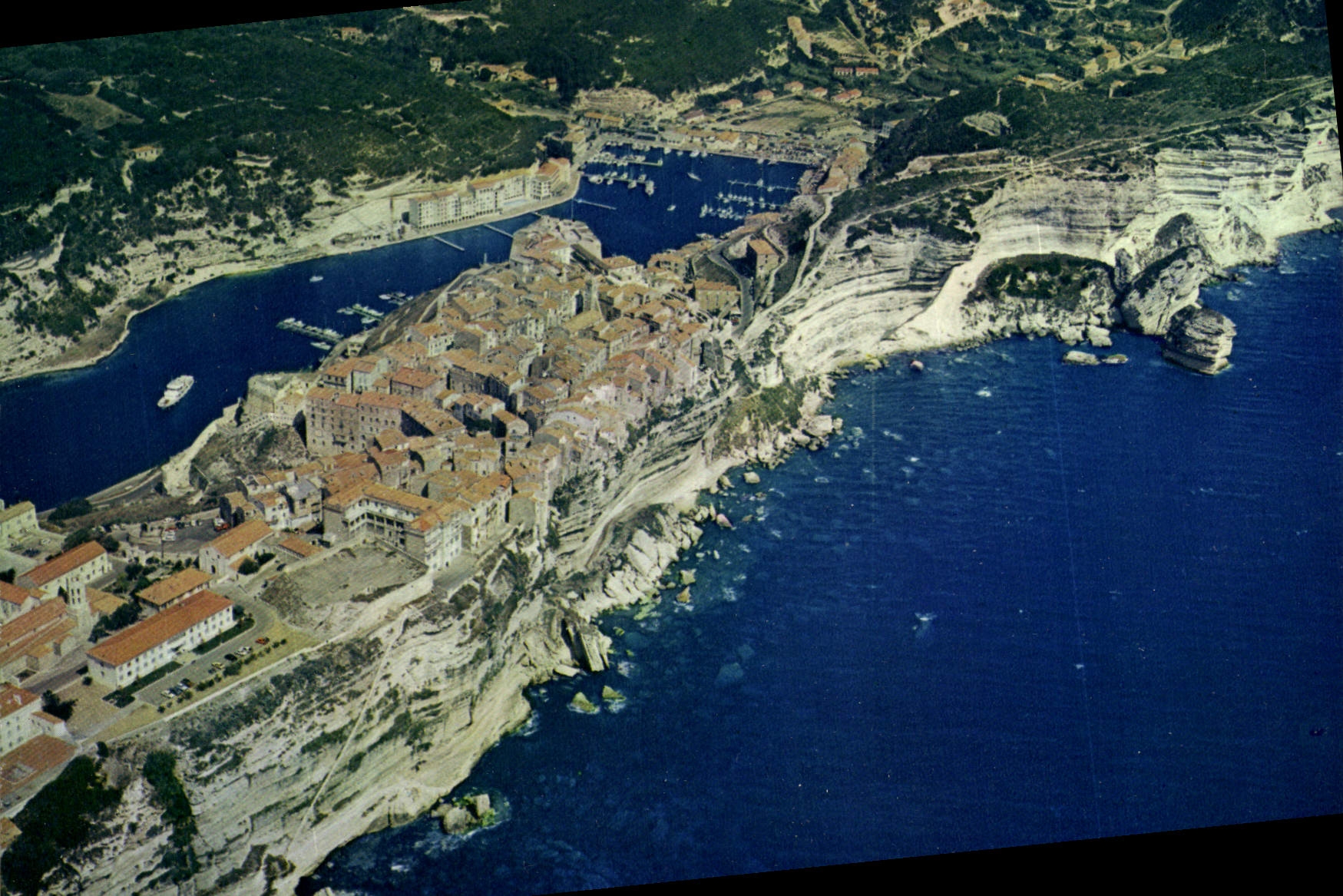CPSM Bonifacio Vue Generale Aerinne