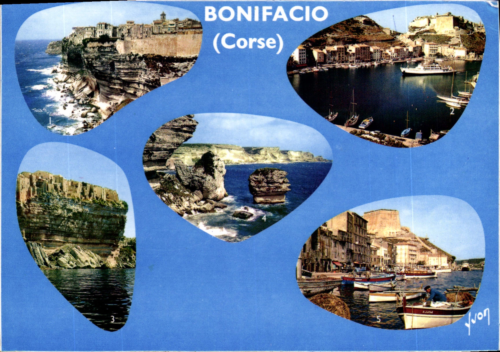 CPSM Bonifacio Lavieille Ville Et Les Surplomb