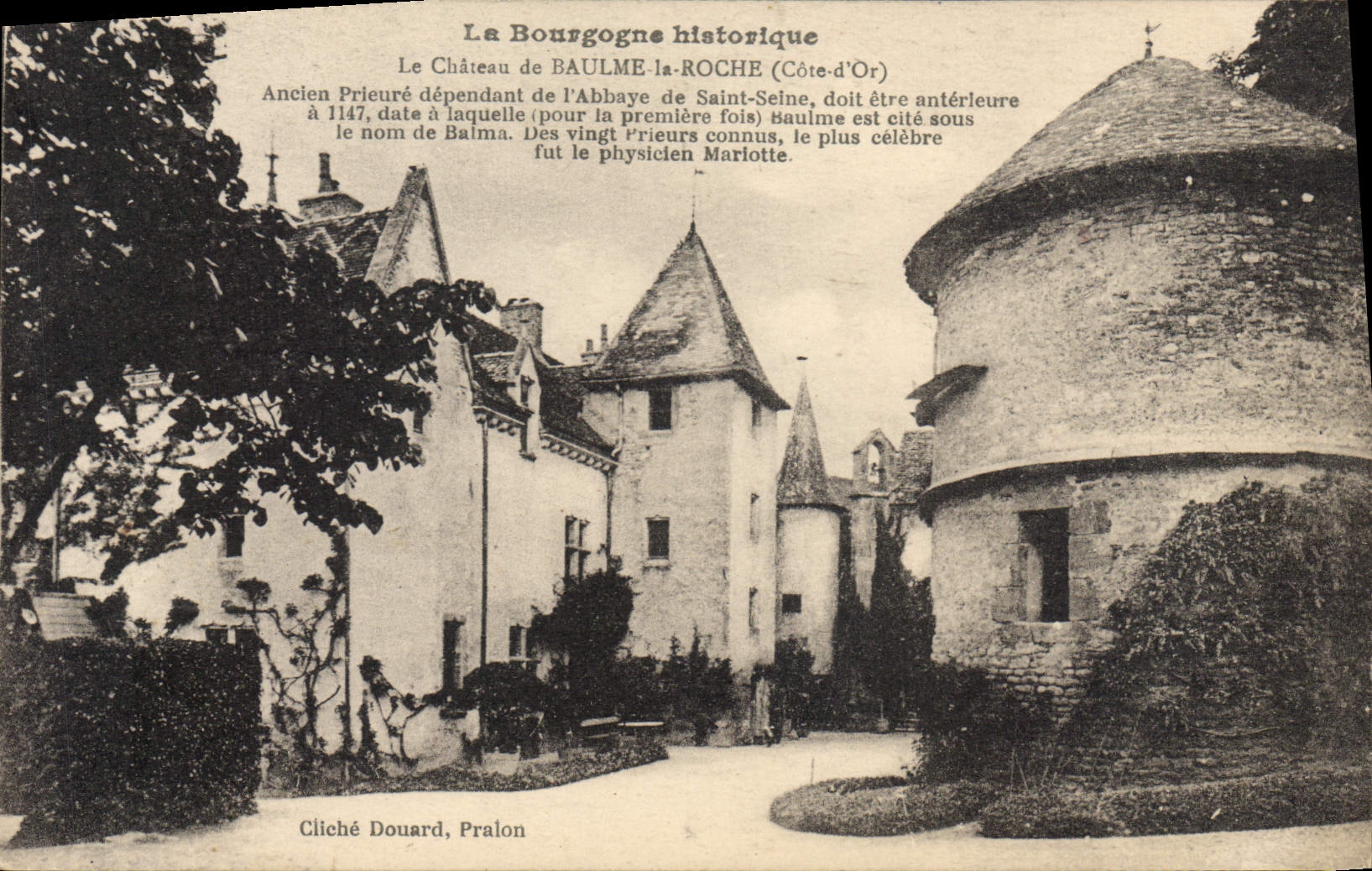 CPA Baulme La Roche Source De La Douix