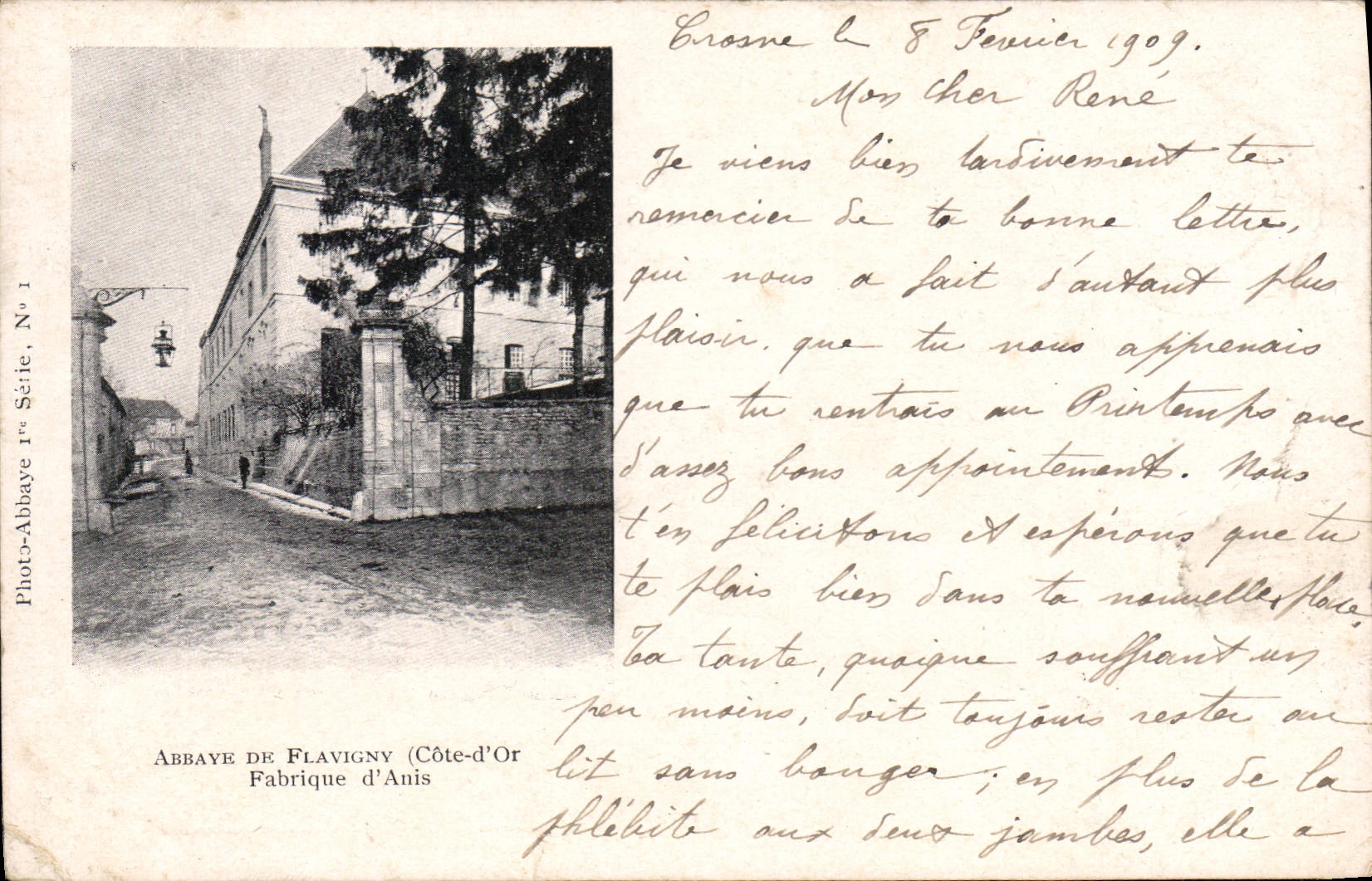 CPA Abbaye De Flavigny Fabrique D'Anis