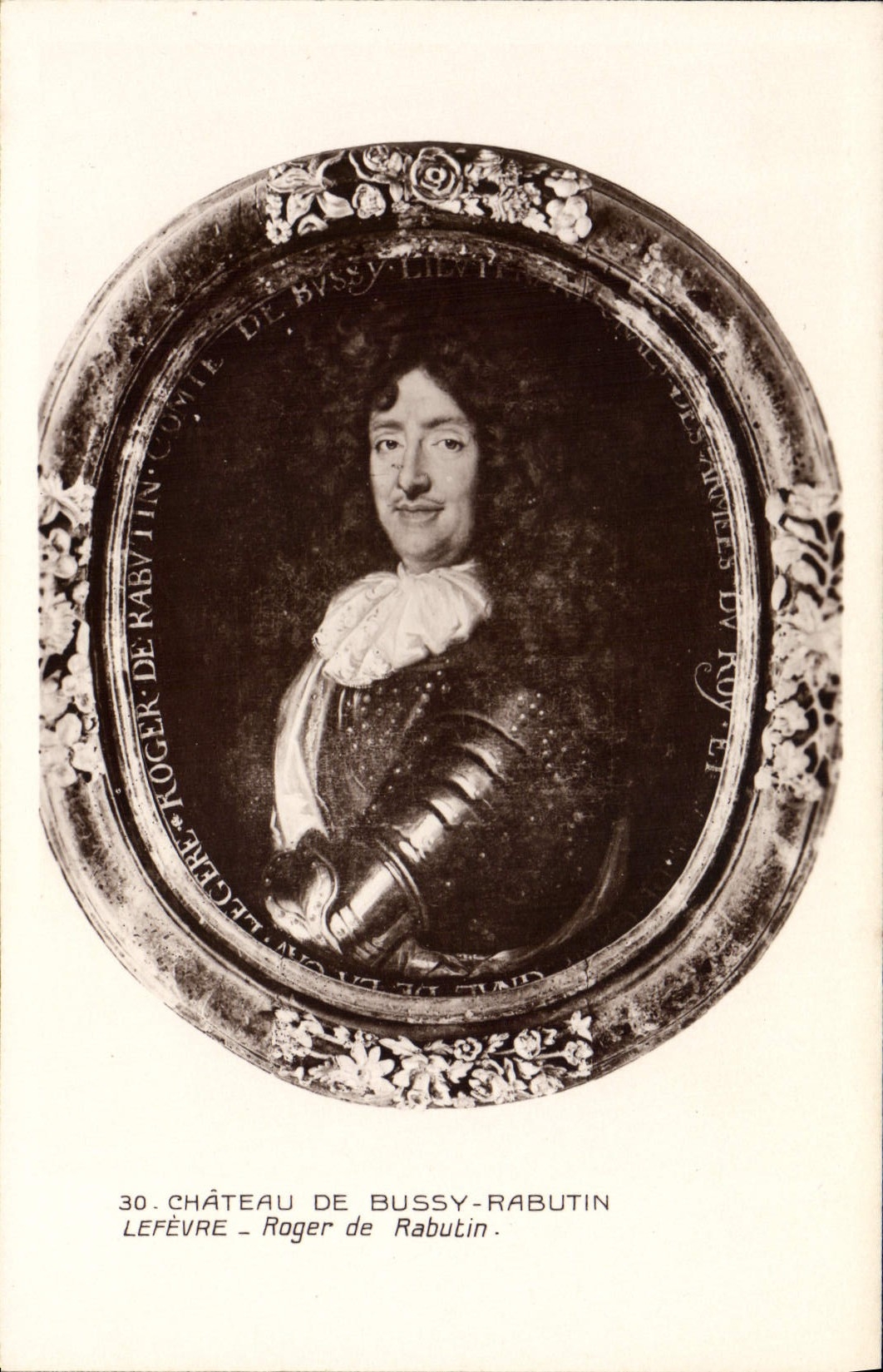 CPA Chateau De Bussy Rabutin Lefevre Roger De Rabutin
