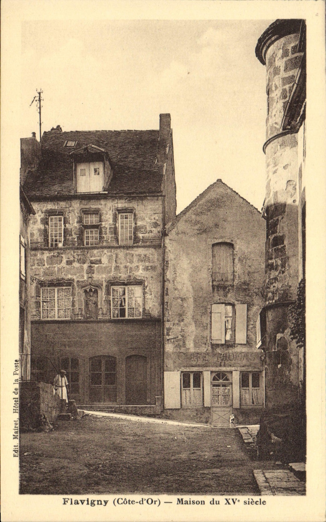 CPA Flavigny Maison Du