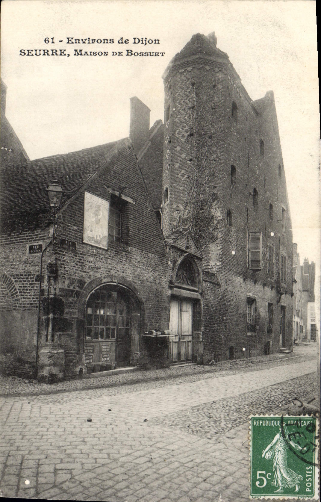 CPA Dijon Seurre Maison De Bossuet