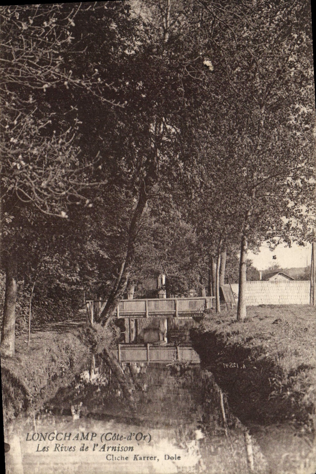 CPA Longchamp Les Rives De I'Arnison