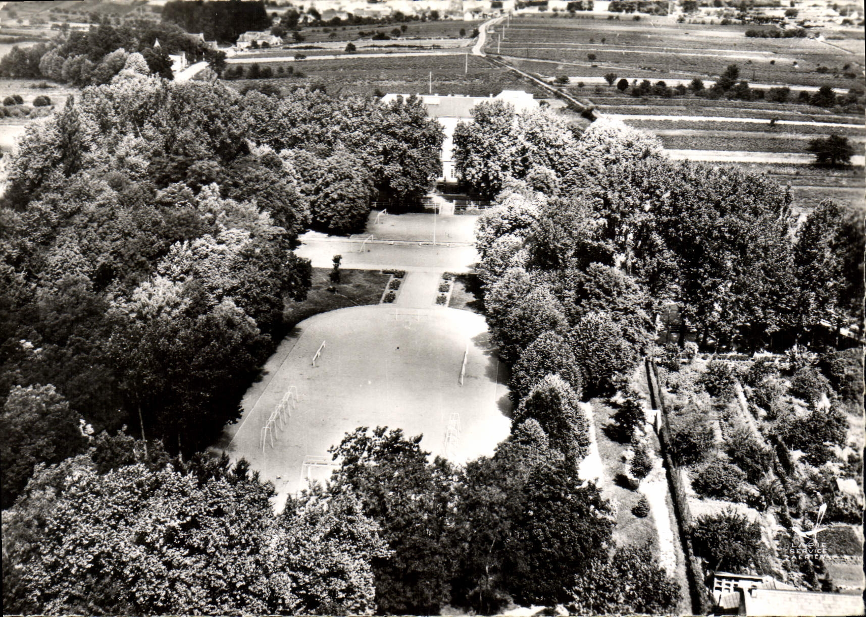 CPSM Santenay Les Bains Stade Ecole