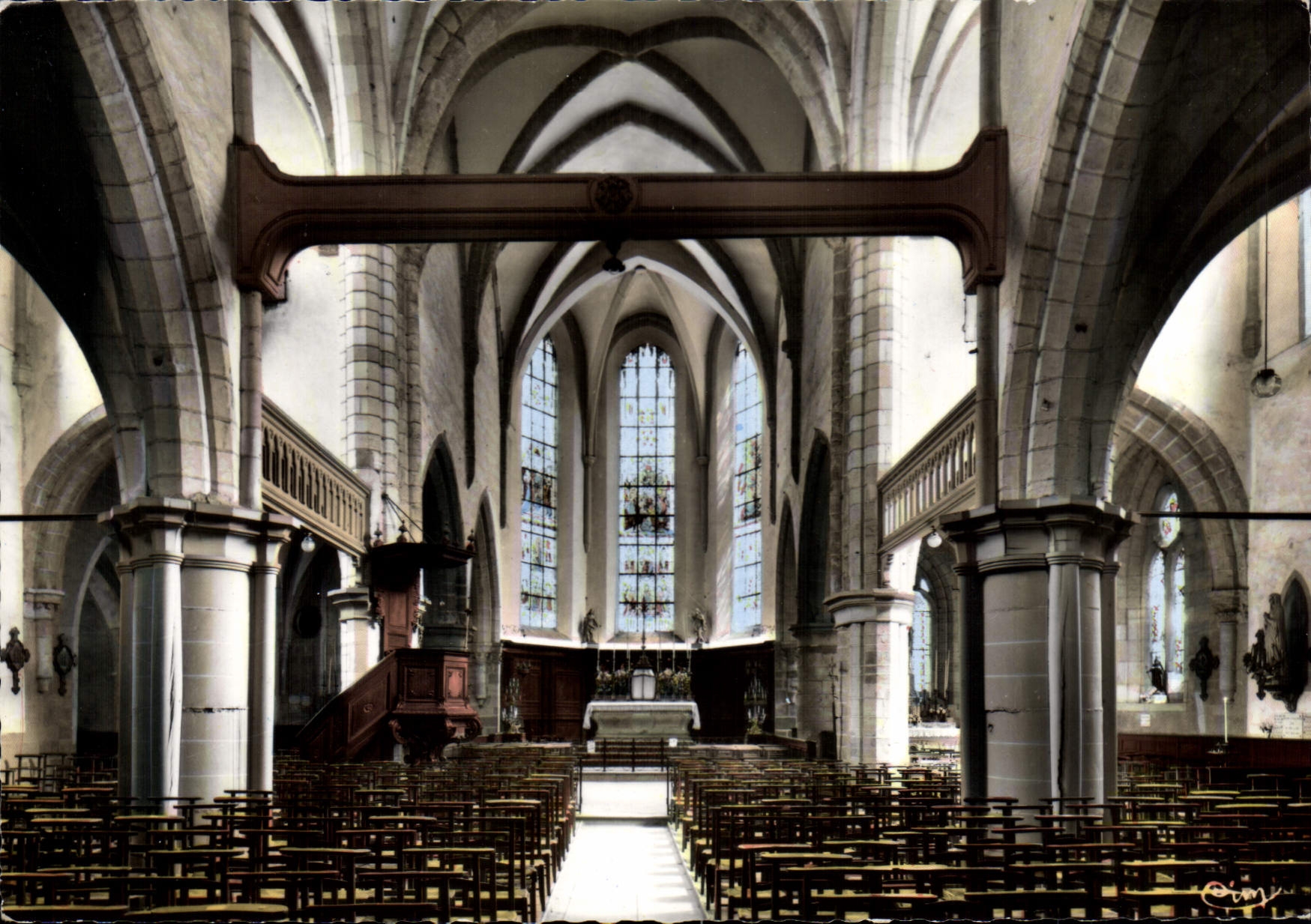 CPSM Seurre Eglise Paroissiale De St Martin
