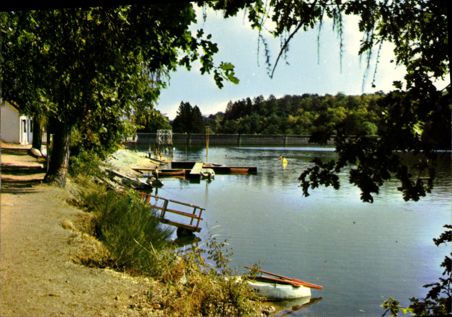 CPSM Semur En Auxois Le Lac De Pont