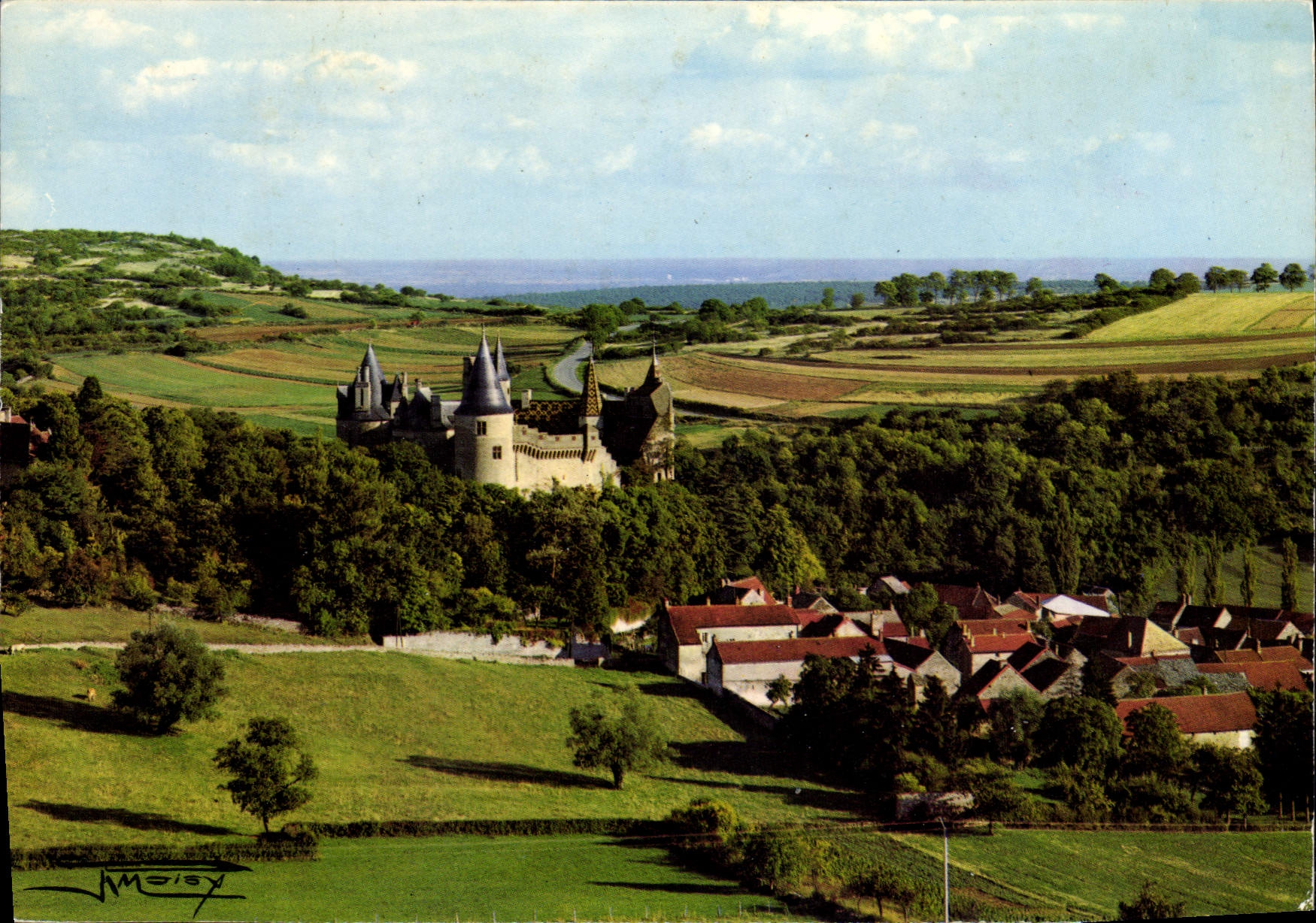 CPSM Chateau De La Rochepot