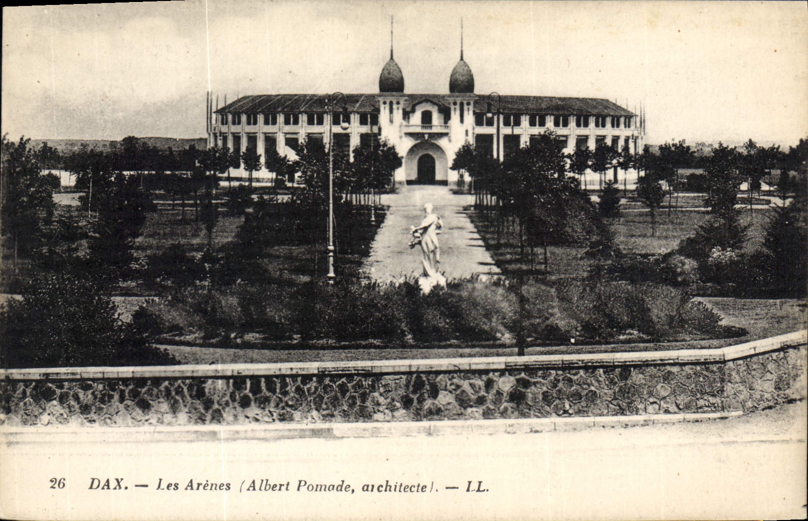 CPA Dax Les Arenes Albert Pomade Architecte