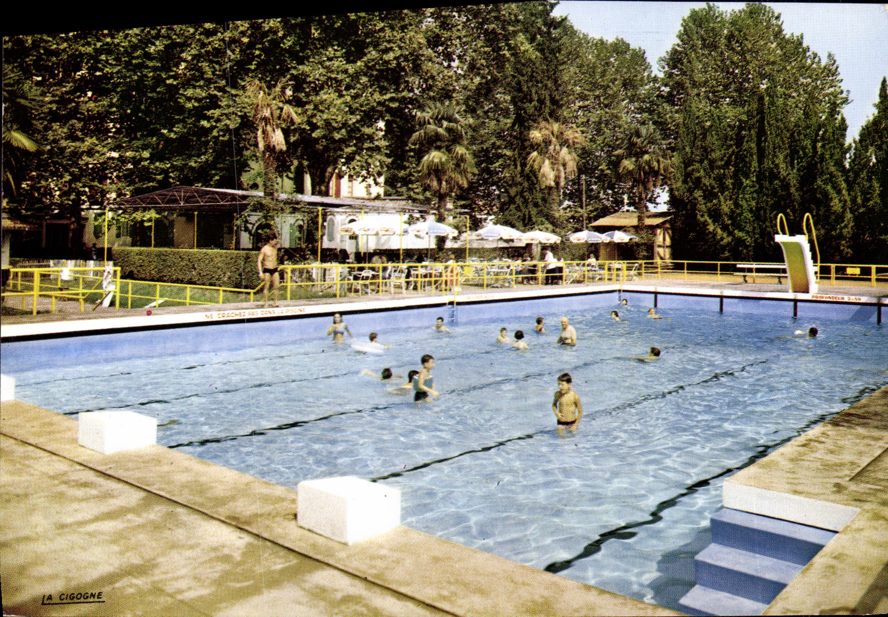 CPSM Dax La Piscine des Baignots 