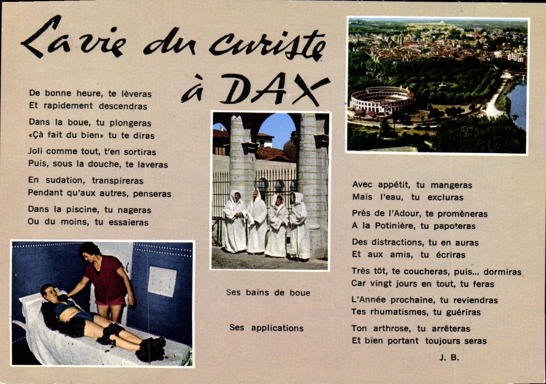 CPSM Dax Capitale du Rhumatisme 