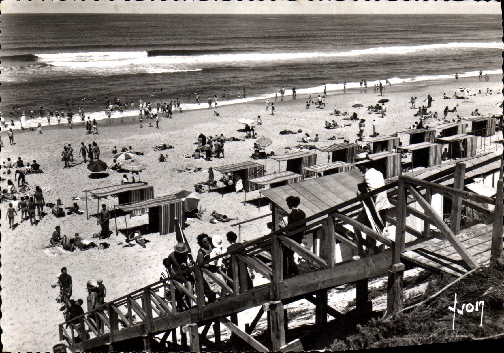 CPSM Mimizan Plage La Plage 