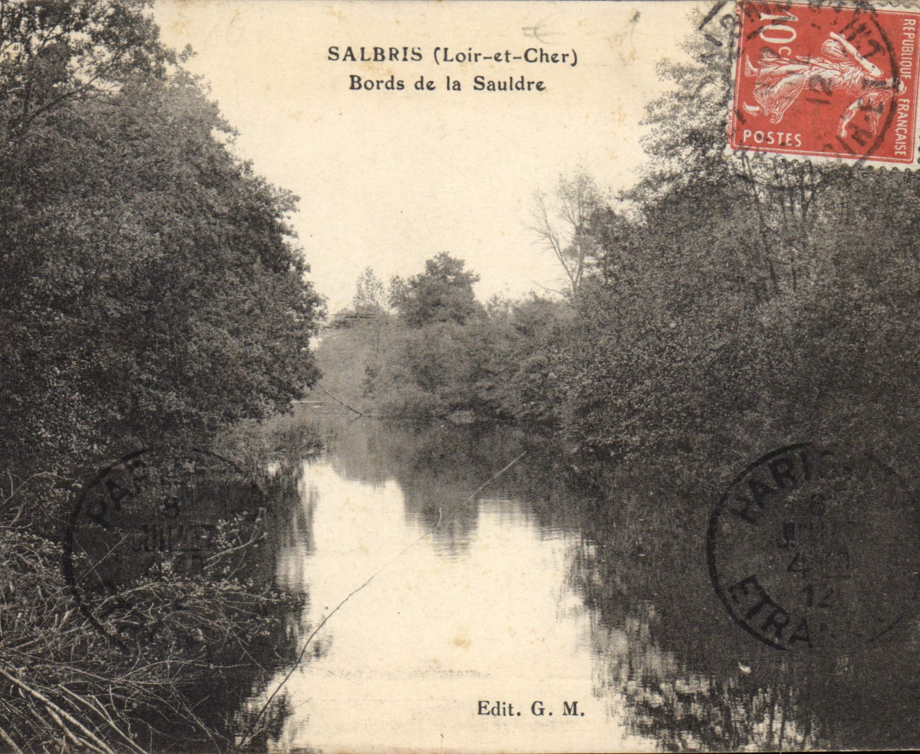 CPA Salbris Bords de la Sauldre 