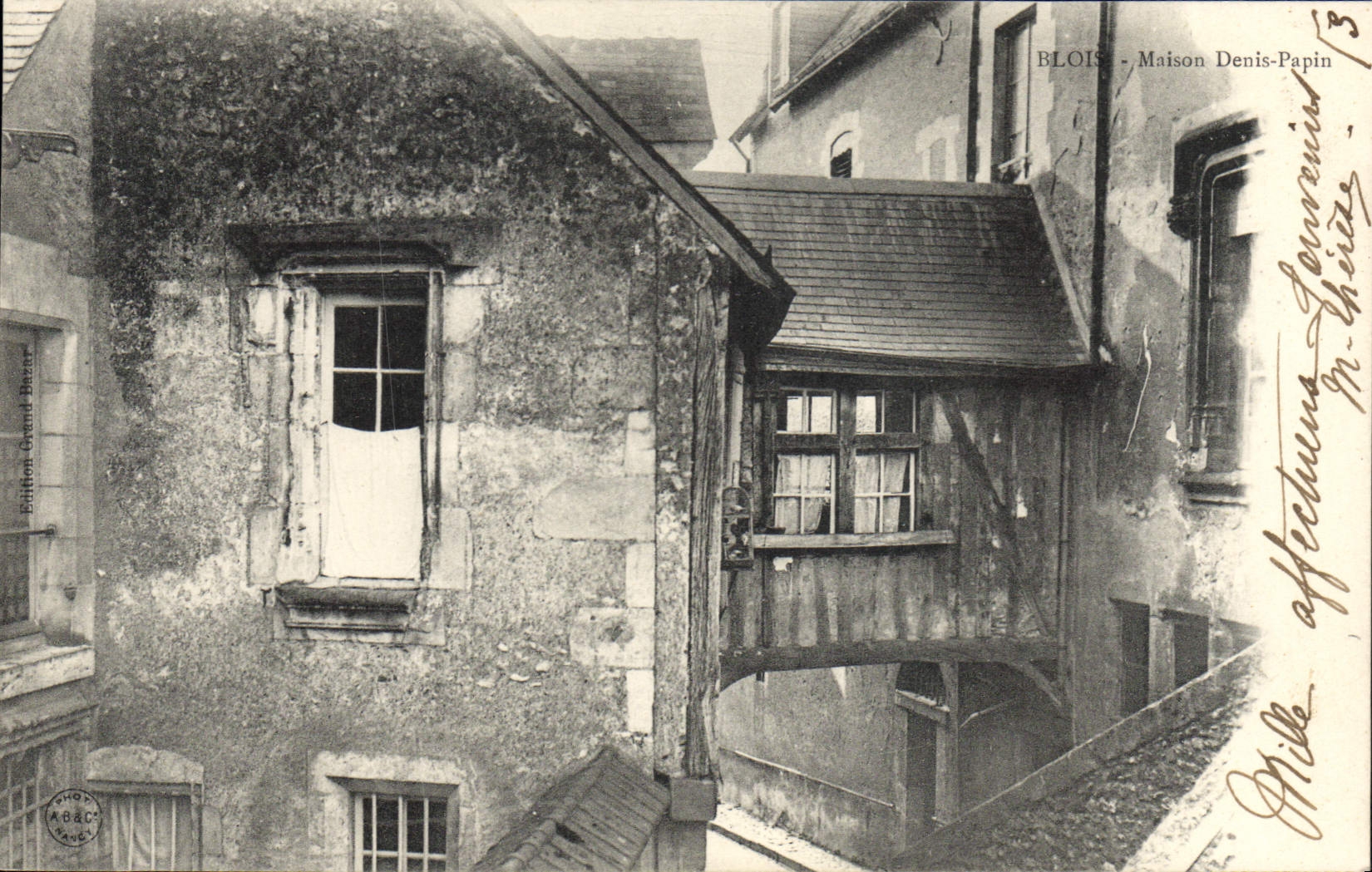 CPA Blois Maison Denis Papin 